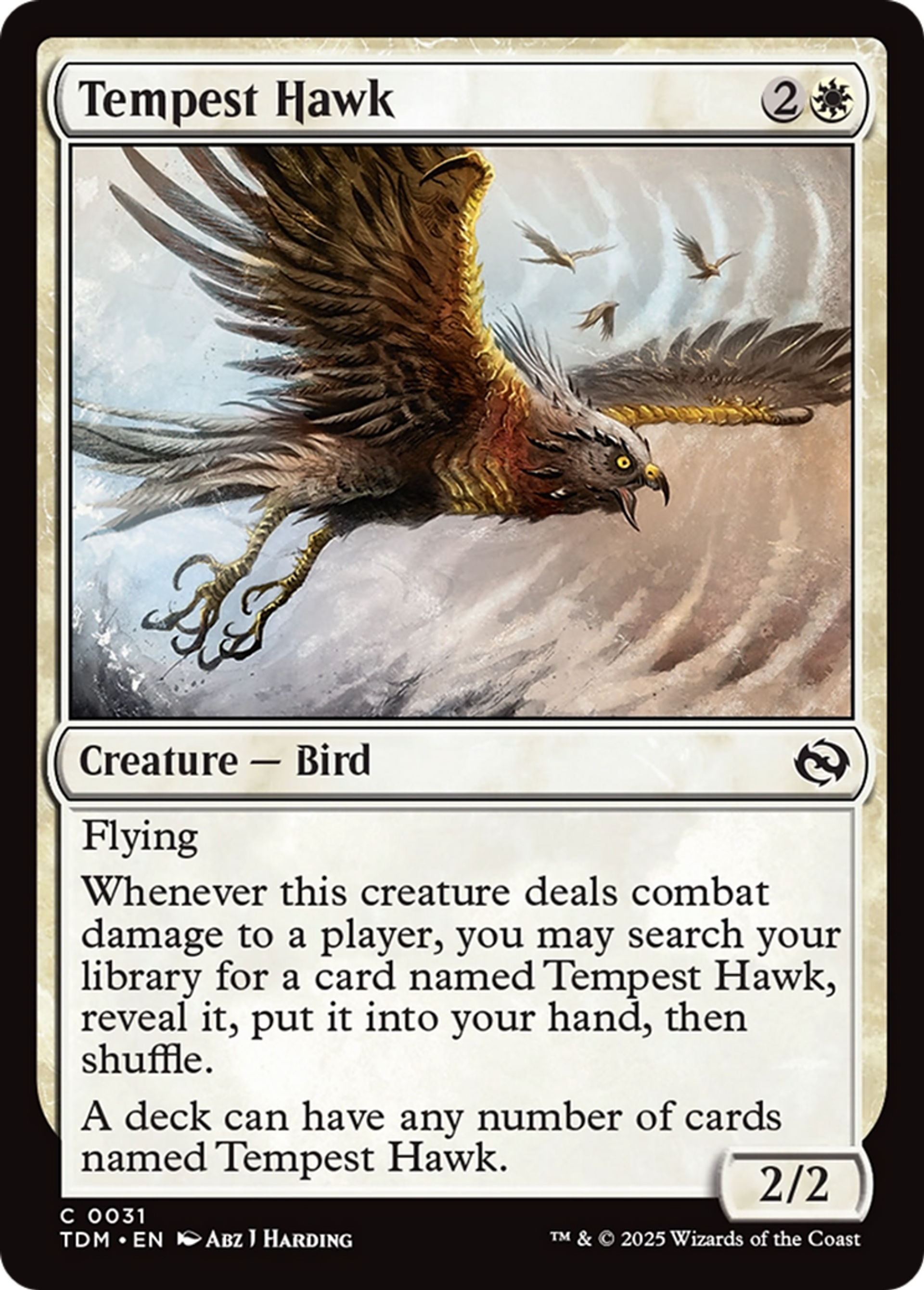 Faucon des tempêtes — Tarkir: Dragonstorm — Magic: The Gathering