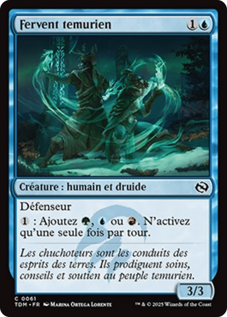 Fervent temurien — Tarkir: Dragonstorm — Magic: The Gathering