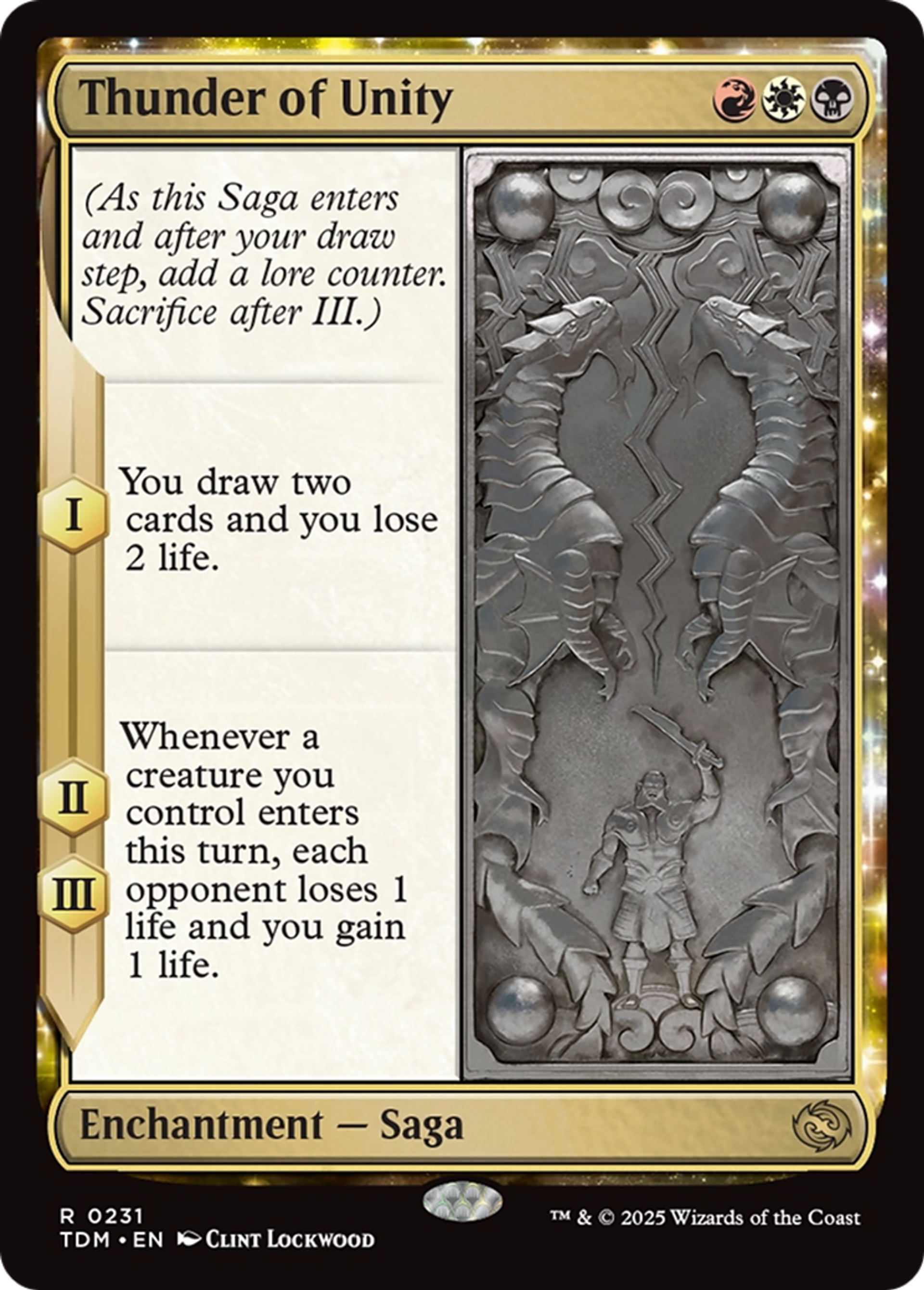 Thunder of Unity — Tarkir: Dragonstorm — Magic: The Gathering