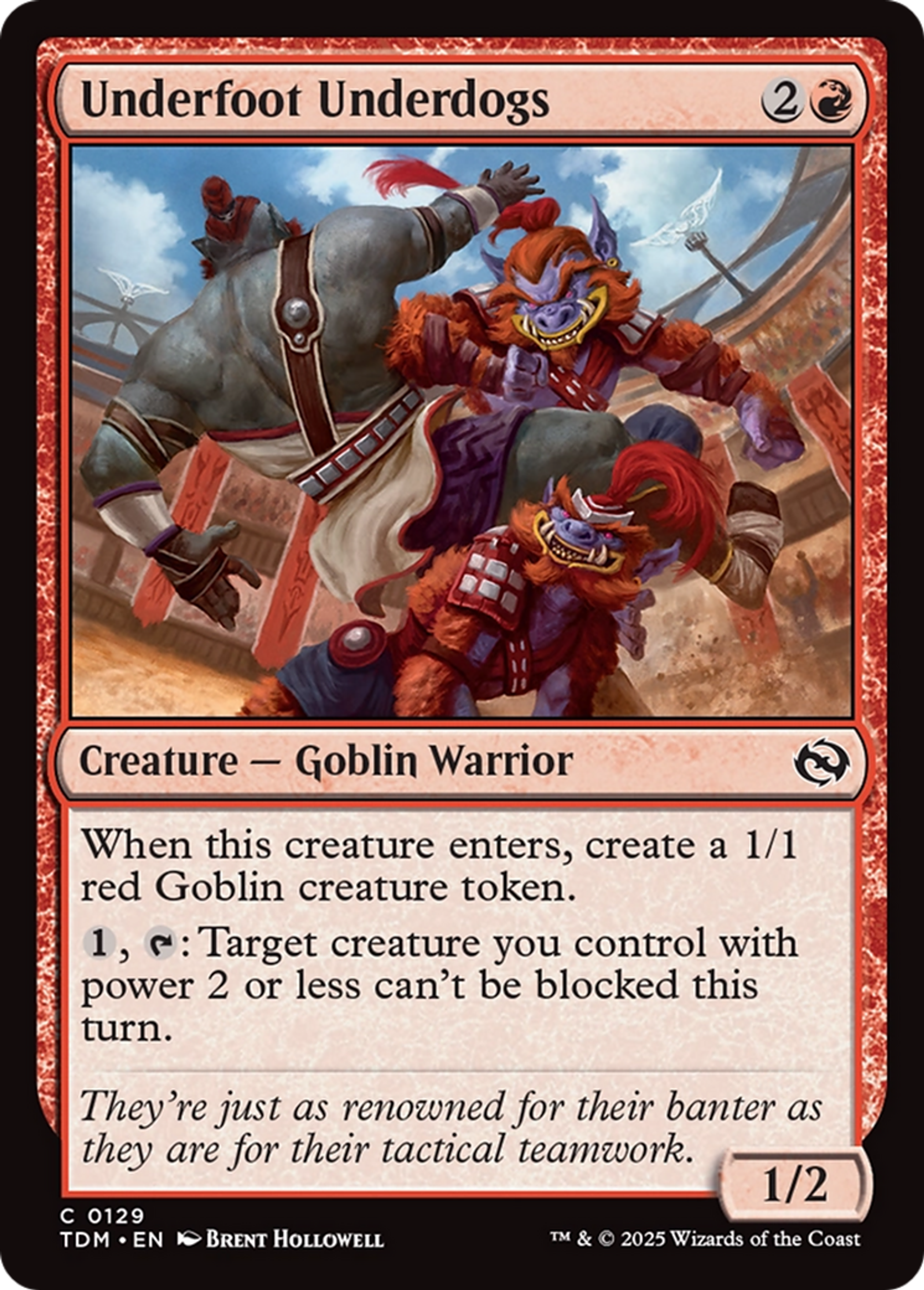 Underfoot Underdogs — Tarkir: Dragonstorm — Magic: The Gathering