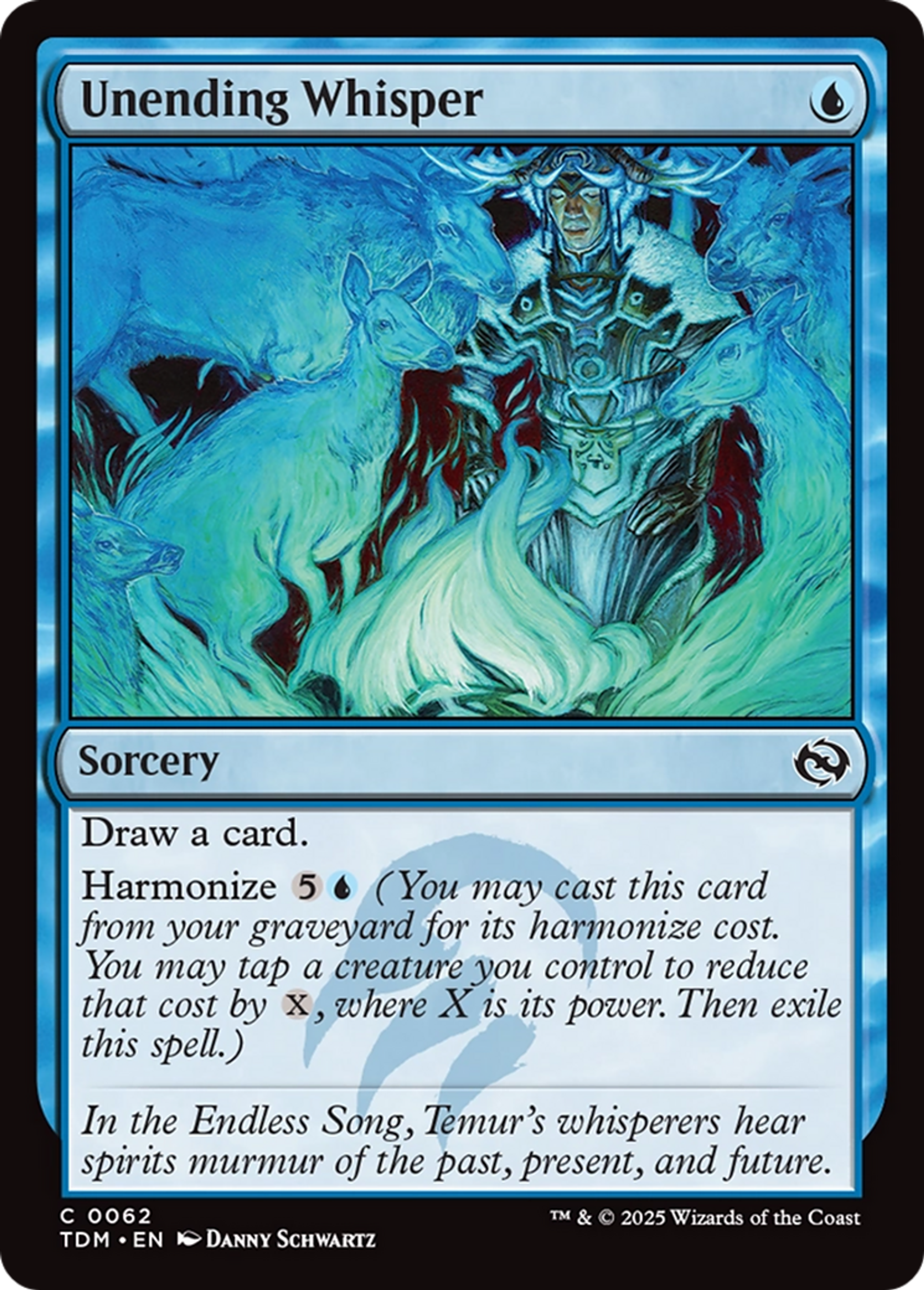 Unending Whisper — Tarkir: Dragonstorm — Magic: The Gathering