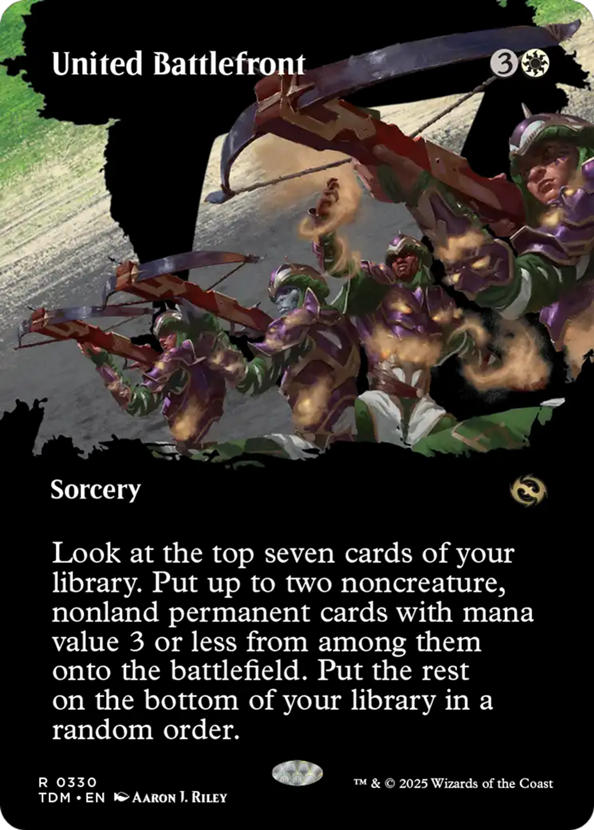 Première ligne unie — Tarkir: Dragonstorm — Magic: The Gathering