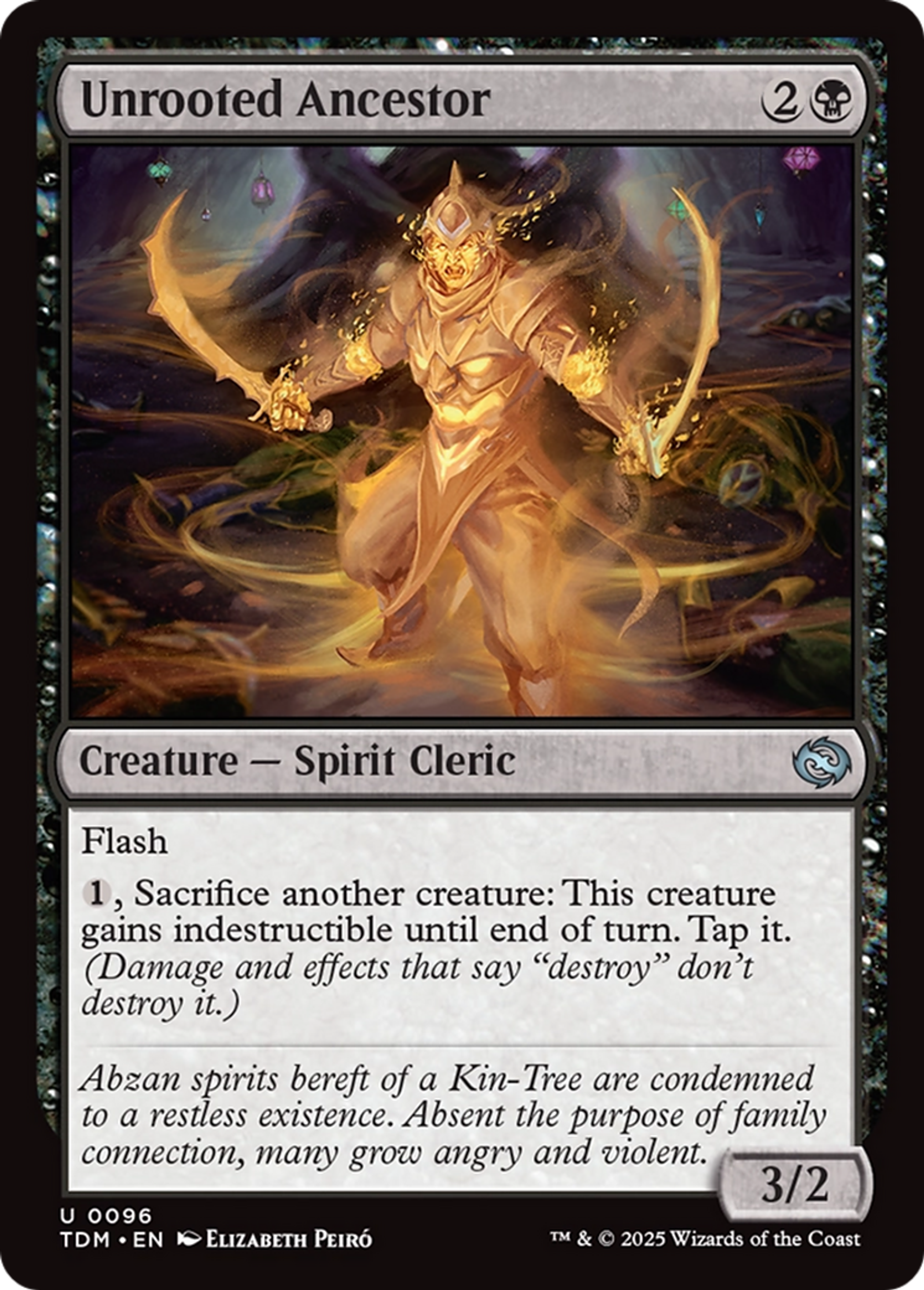 Unrooted Ancestor — Tarkir: Dragonstorm — Magic: The Gathering