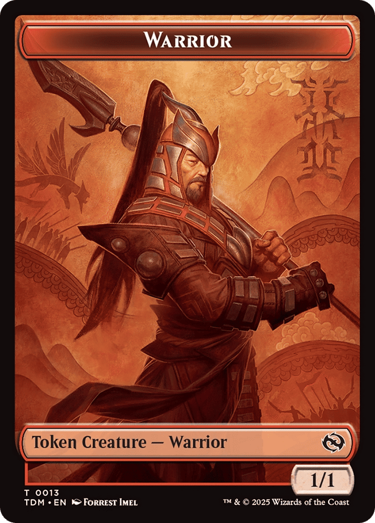 Warrior — Tarkir: Dragonstorm — Magic: The Gathering