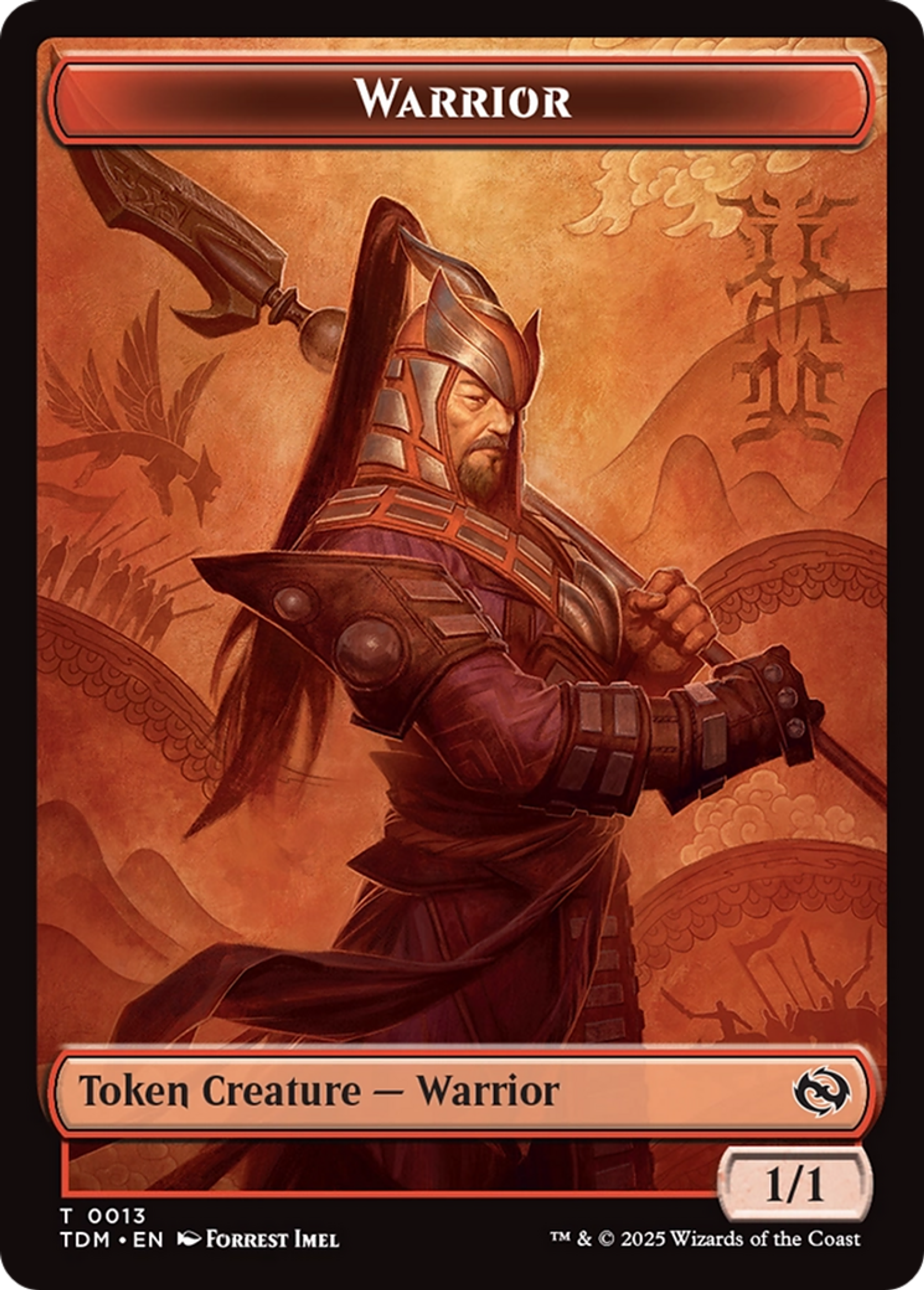 Warrior — Tarkir: Dragonstorm — Magic: The Gathering