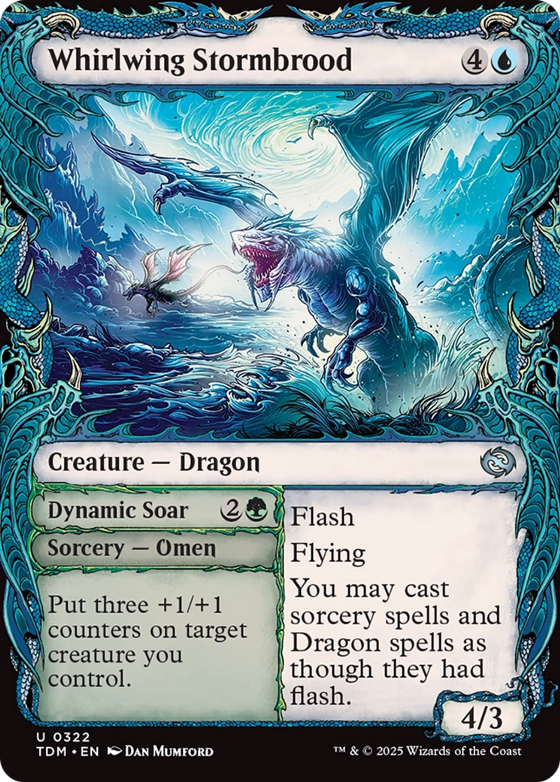 Couvée de la tempête tornaile // Envol dynamique — Tarkir: Dragonstorm — Magic: The Gathering