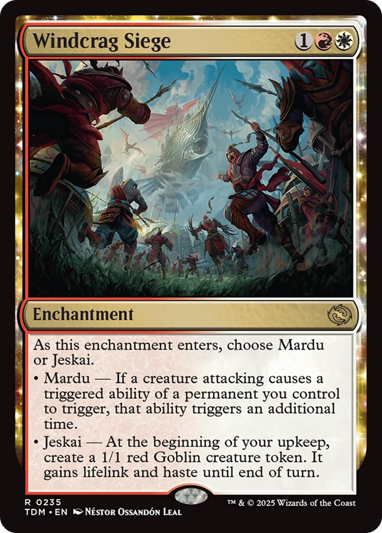 Windcrag Siege — Tarkir: Dragonstorm — Magic: The Gathering
