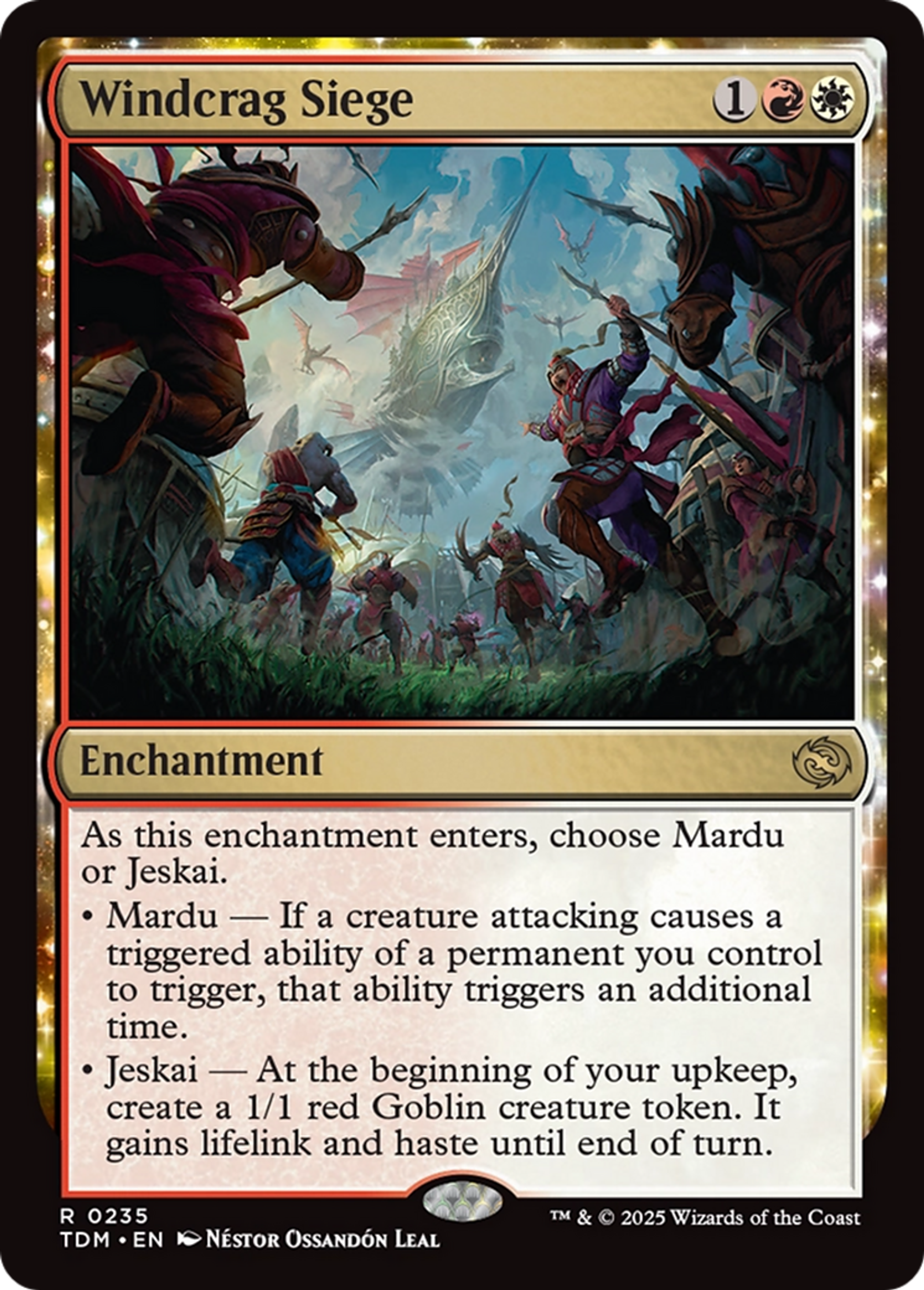 Windcrag Siege — Tarkir: Dragonstorm — Magic: The Gathering