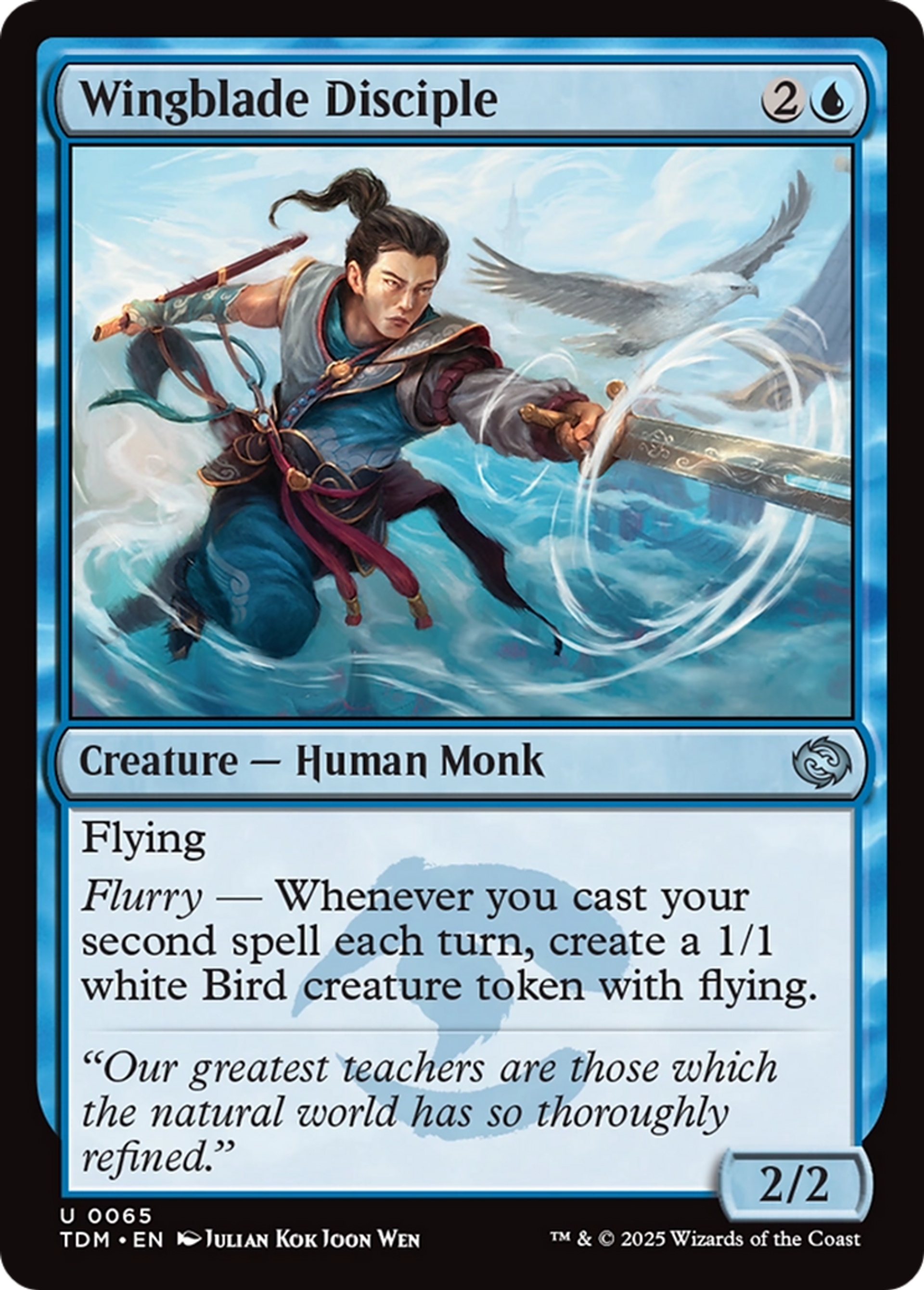 Wingblade Disciple — Tarkir: Dragonstorm — Magic: The Gathering