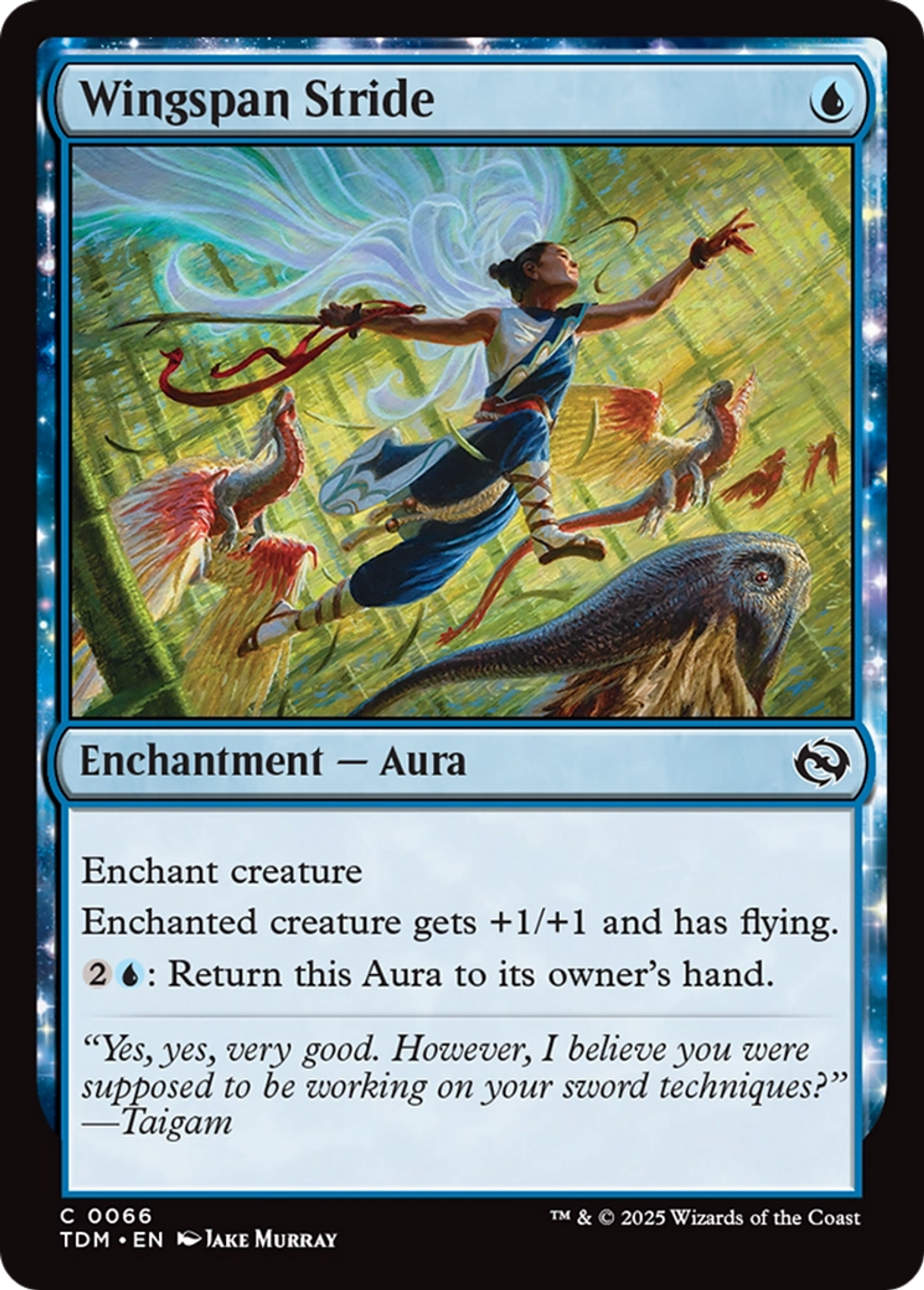 Foulée d'envergure — Tarkir: Dragonstorm — Magic: The Gathering