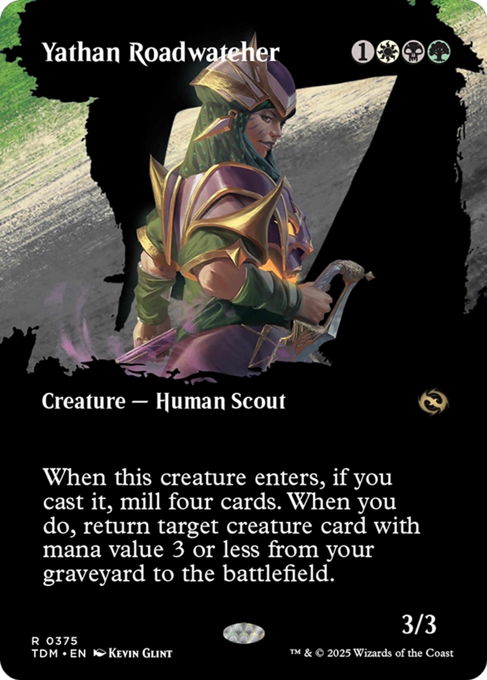 Gardien de la route yathan — Tarkir: Dragonstorm — Magic: The Gathering