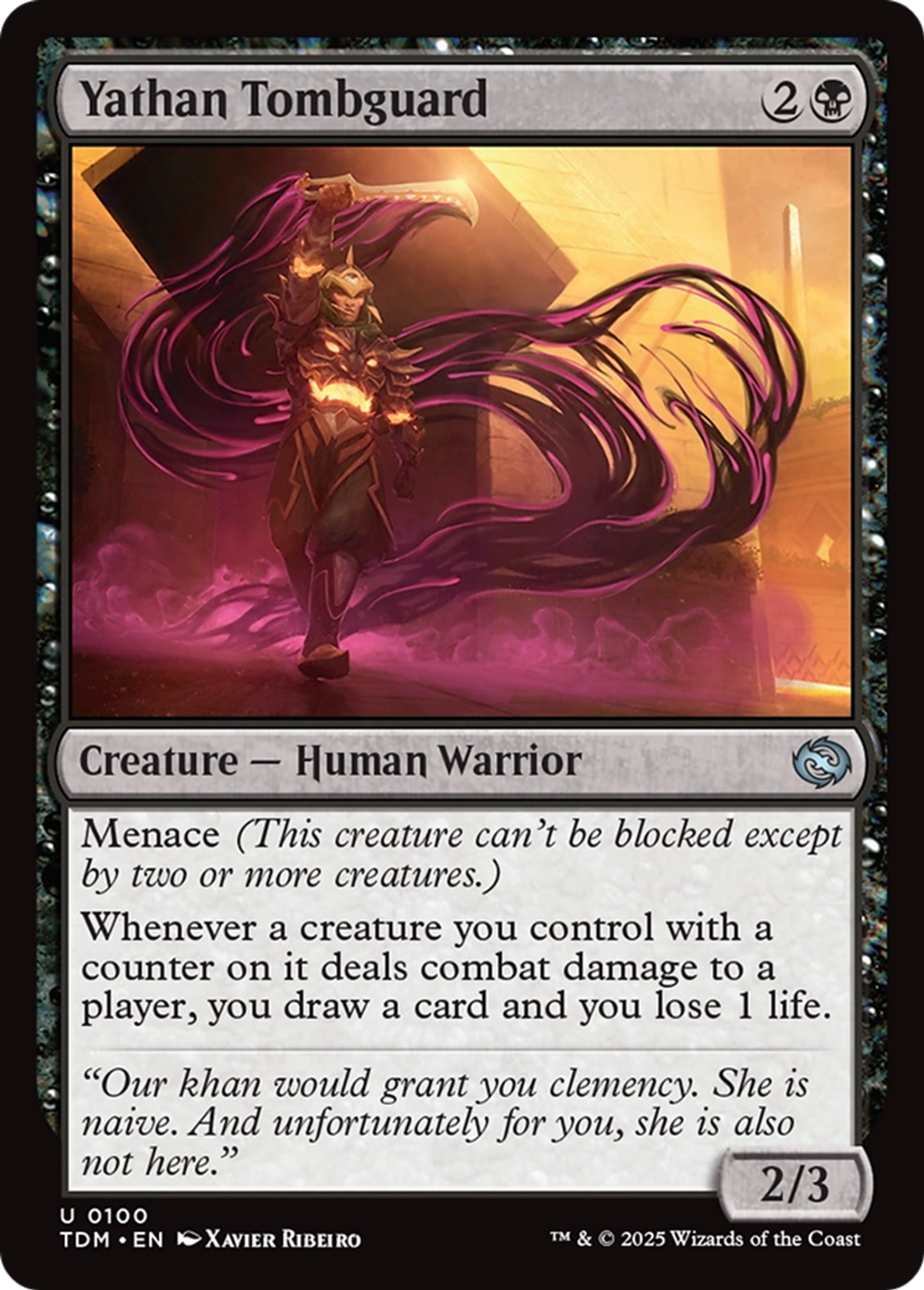 Yathan Tombguard — Tarkir: Dragonstorm — Magic: The Gathering