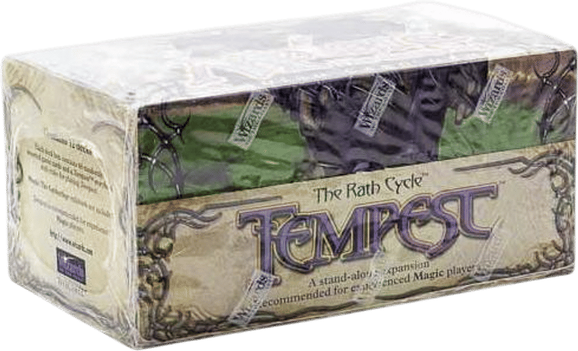 Tempest Starter Deck Display from Tempest - Magic: The Gathering