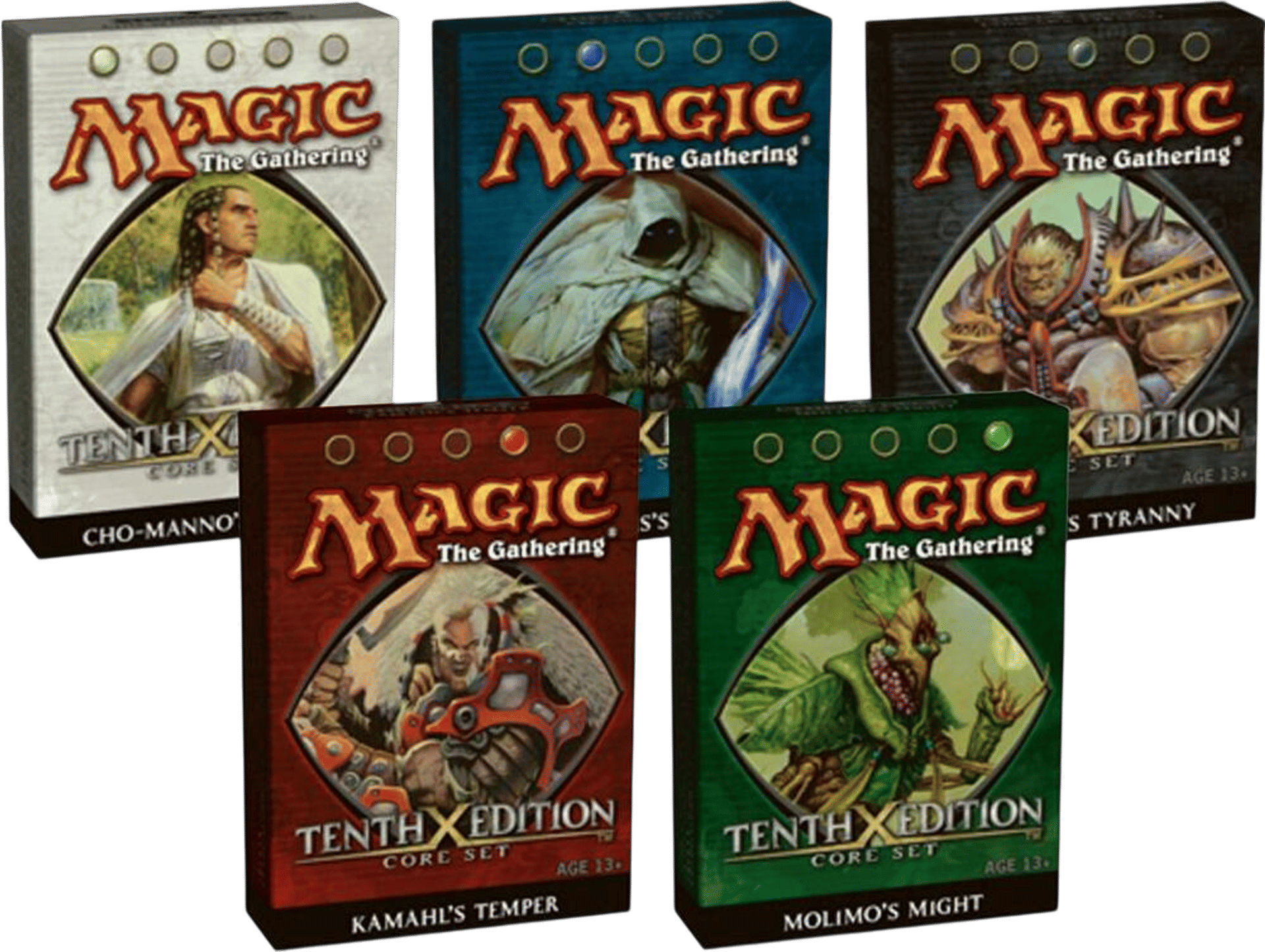 Product image for Tenth Edition Theme Deck Display