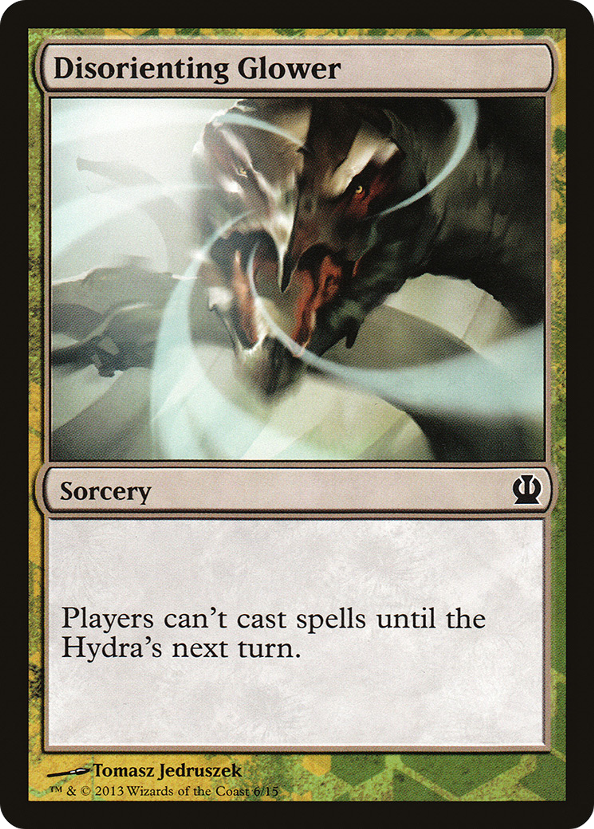 Disorienting Glower — Face the Hydra — Magic: The Gathering