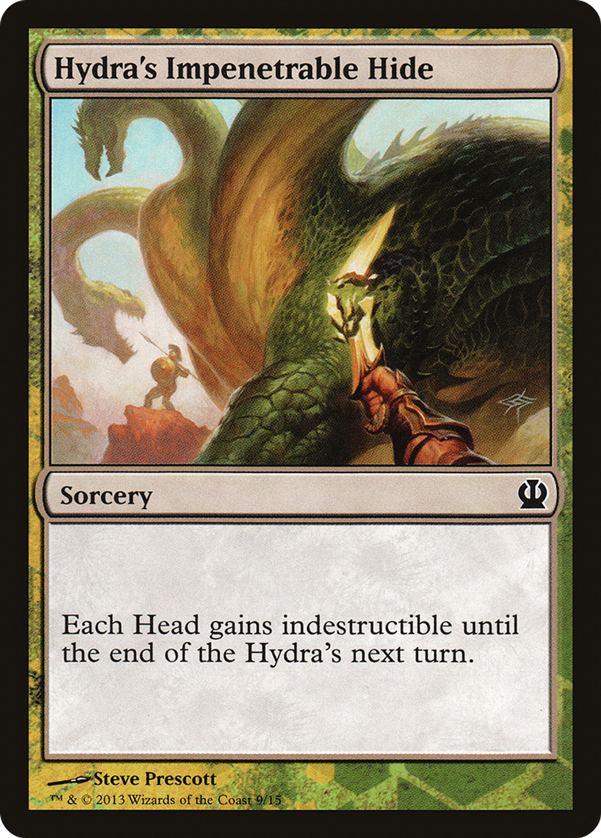 Hydra's Impenetrable Hide — Face the Hydra — Magic: The Gathering