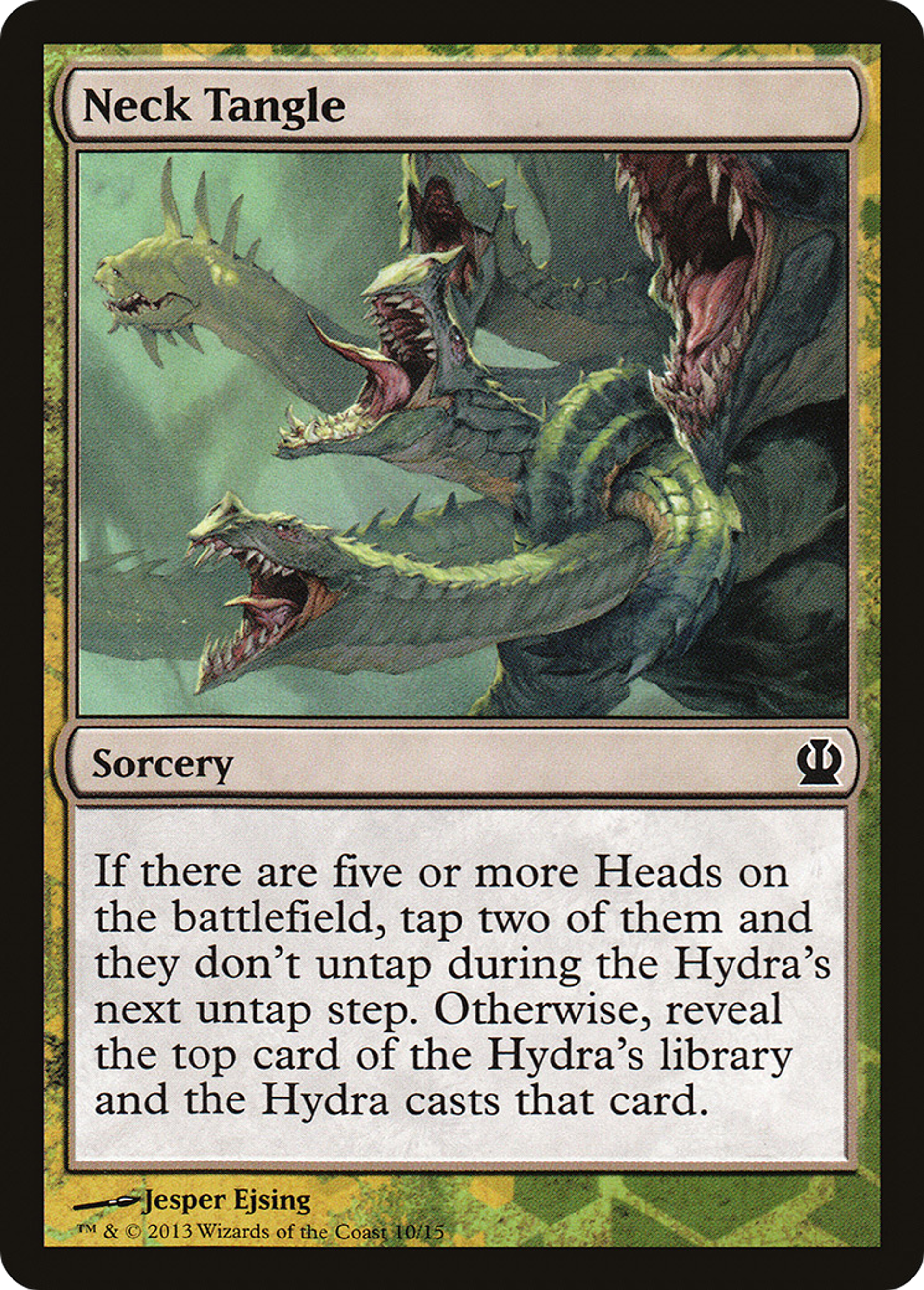 Neck Tangle — Face the Hydra — Magic: The Gathering