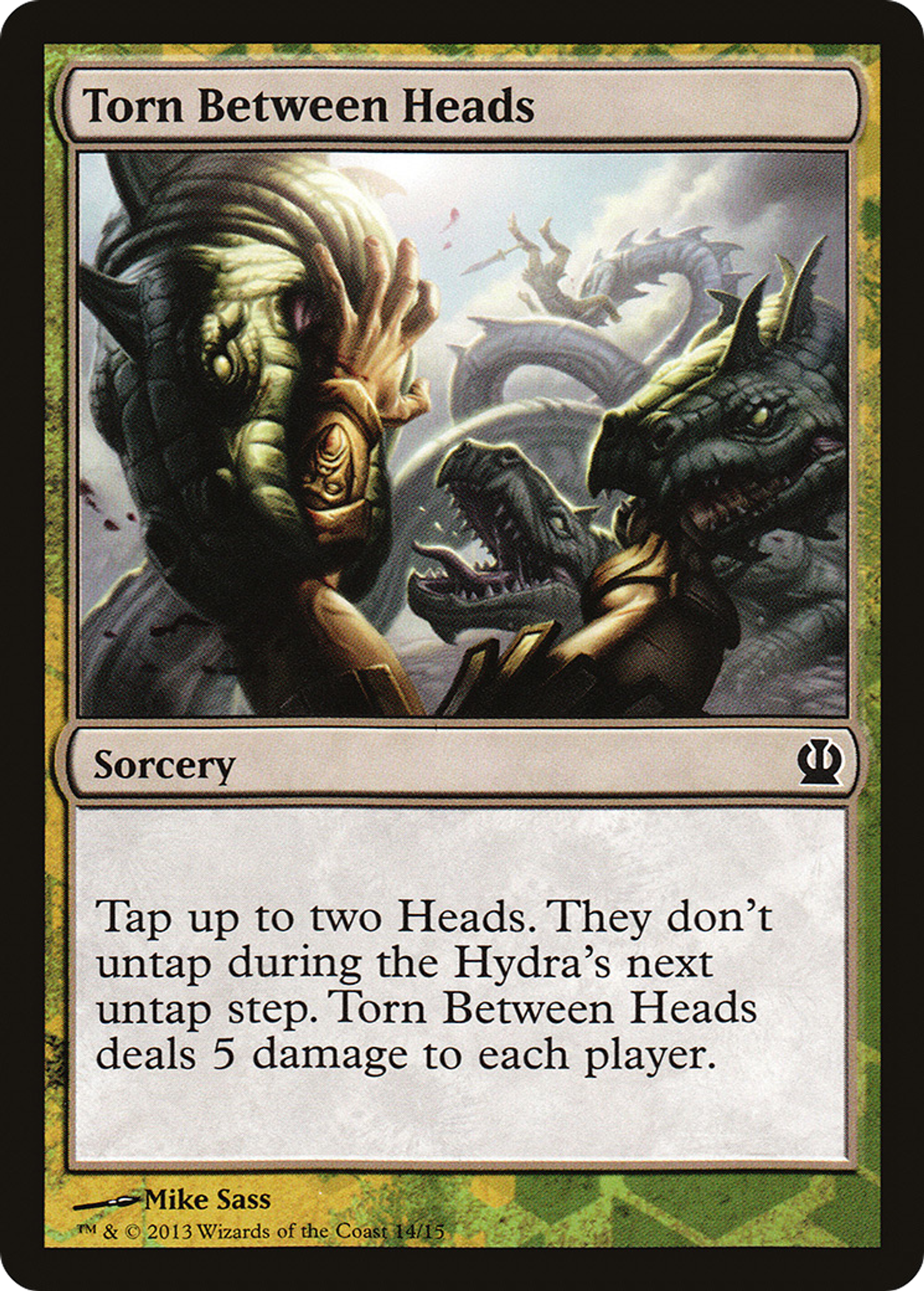 Torn Between Heads — Face the Hydra — Magic: The Gathering