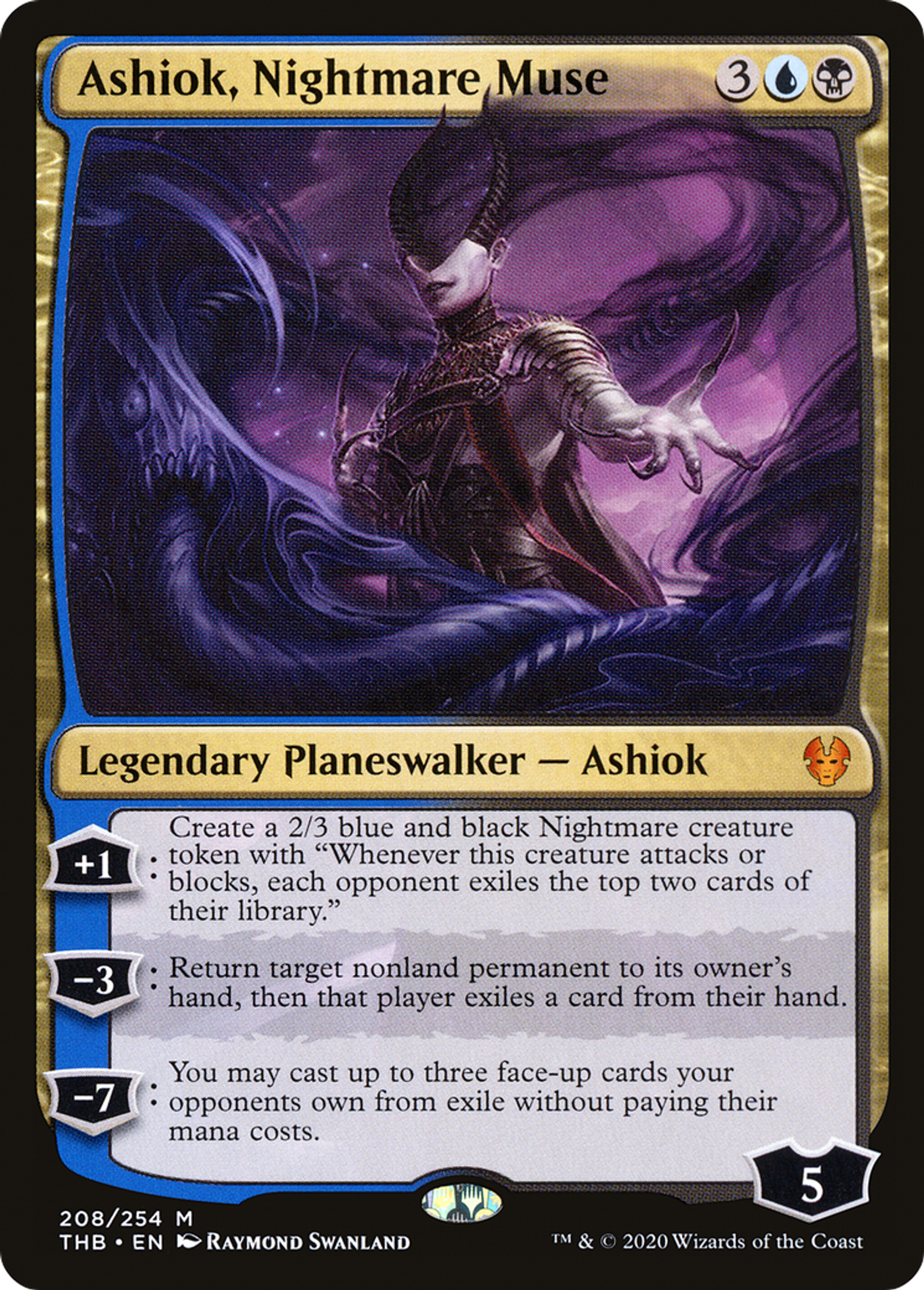 Ashiok, Nightmare Muse — Theros Beyond Death — Magic: The Gathering