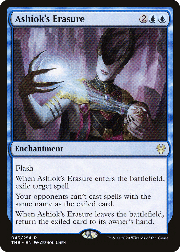 Ashiok's Erasure — Theros Beyond Death — Magic: The Gathering