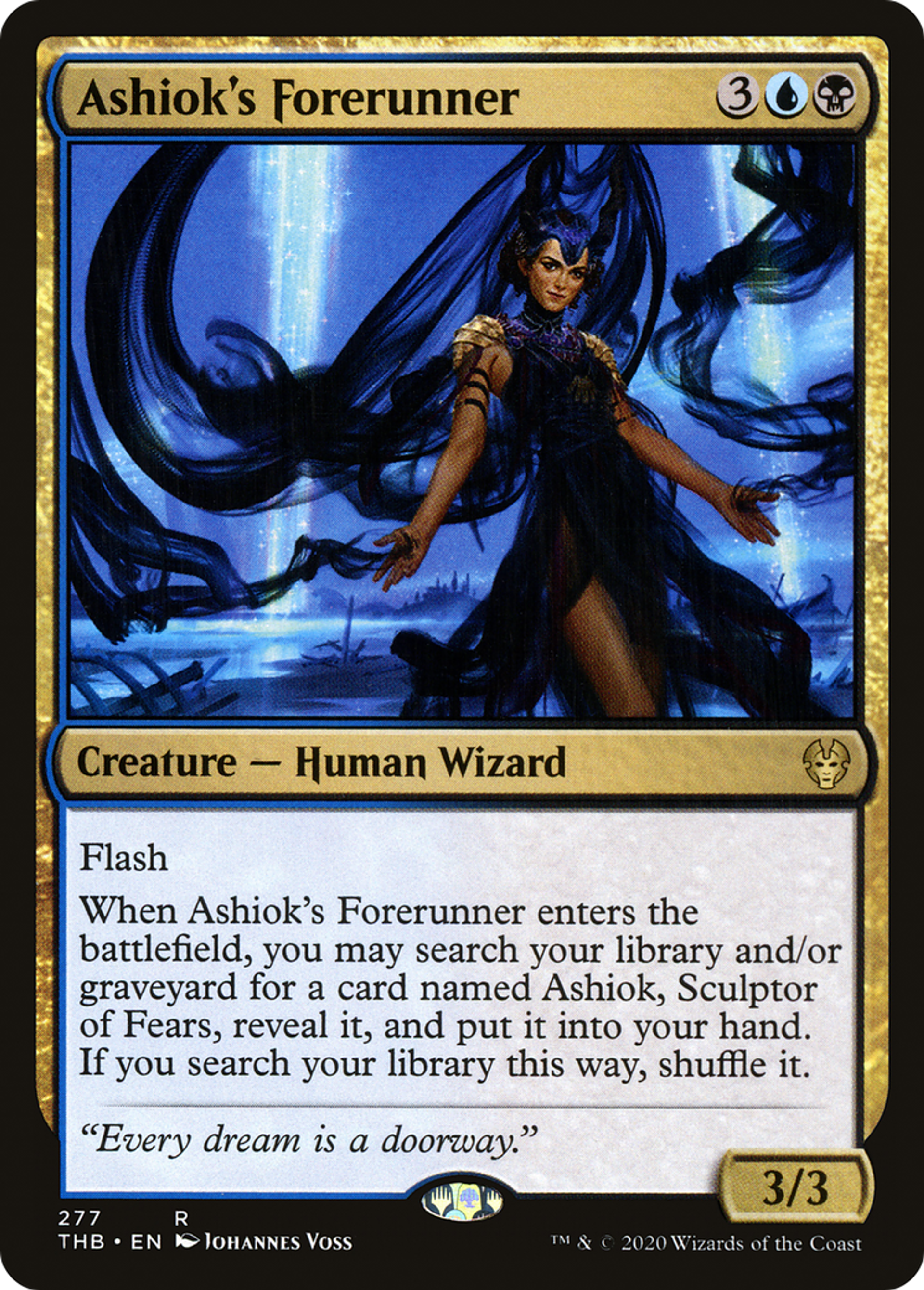 Précurseur d'Ashiok — Theros Beyond Death — Magic: The Gathering