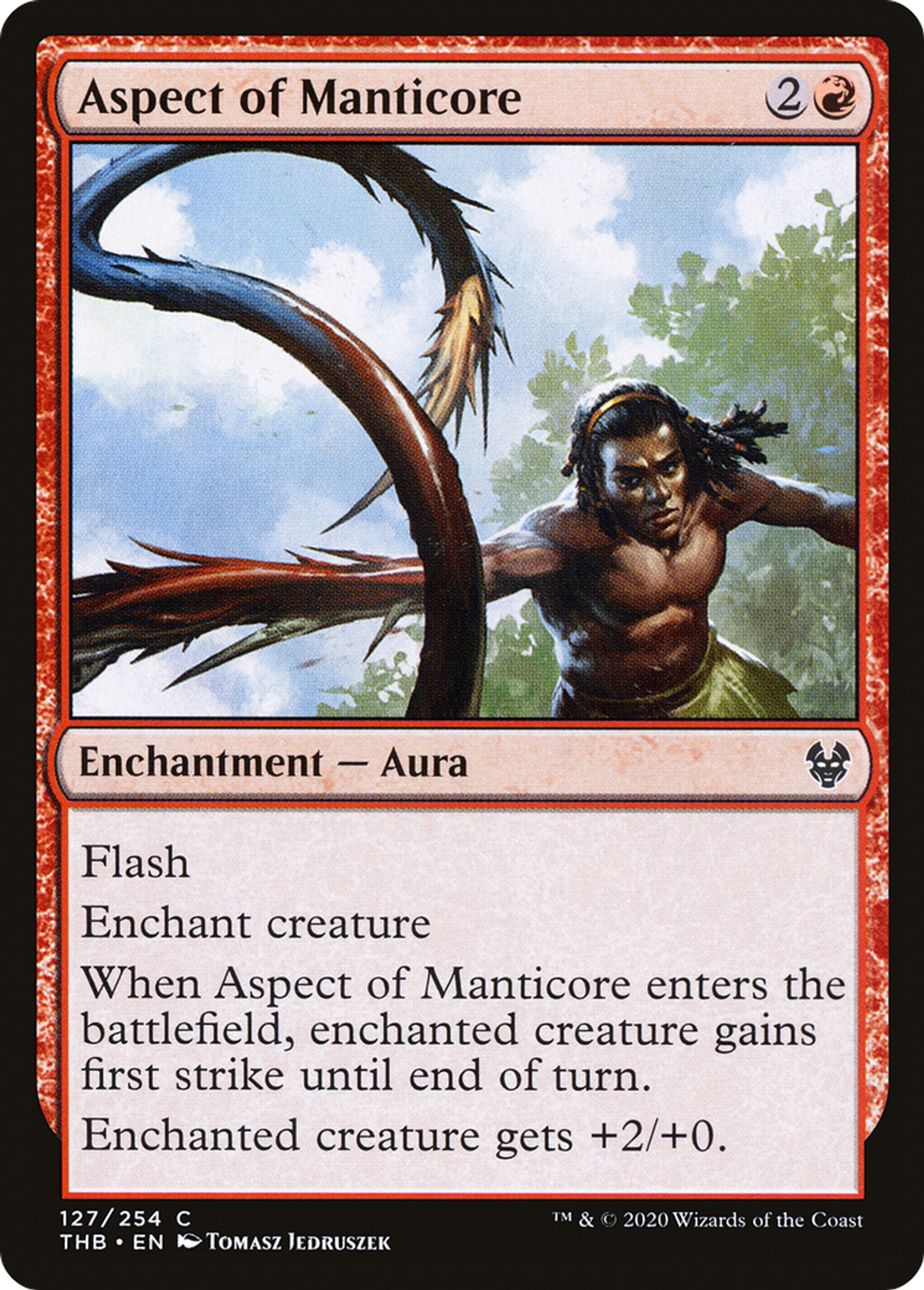 Aspect de la manticore — Theros Beyond Death — Magic: The Gathering
