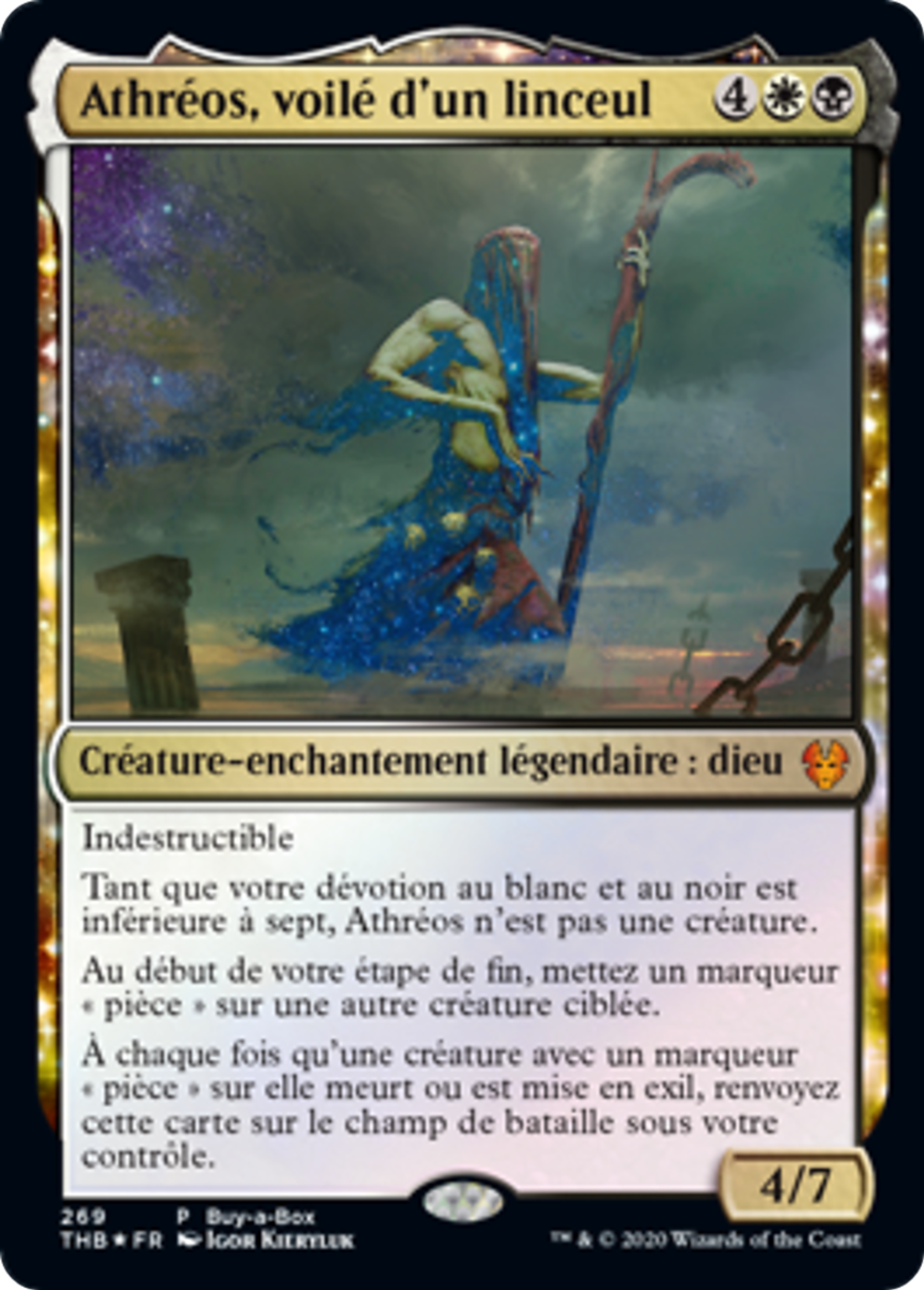 Athréos, voilé d'un linceul — Theros Beyond Death — Magic: The Gathering