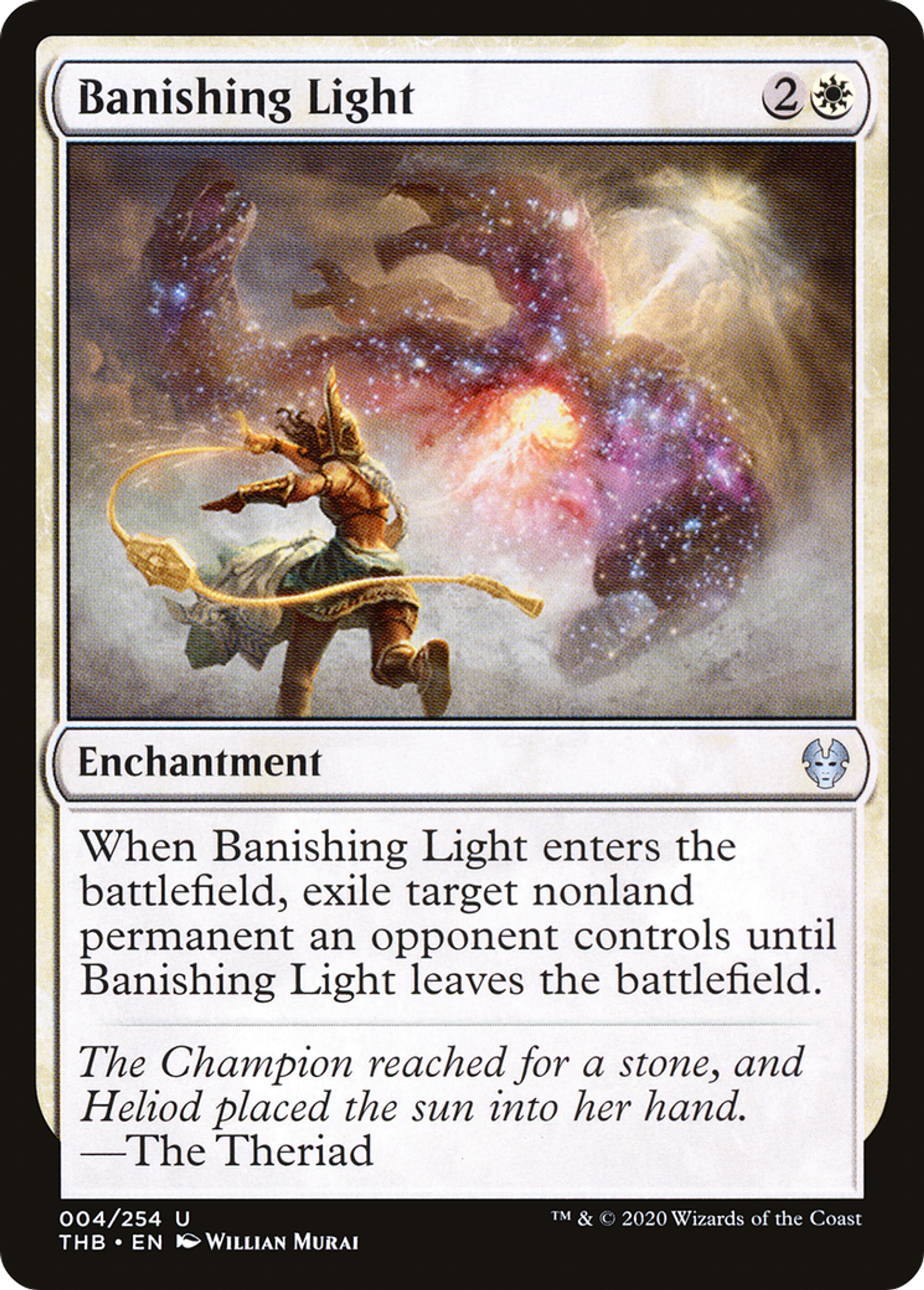 Lumière de bannissement — Theros Beyond Death — Magic: The Gathering