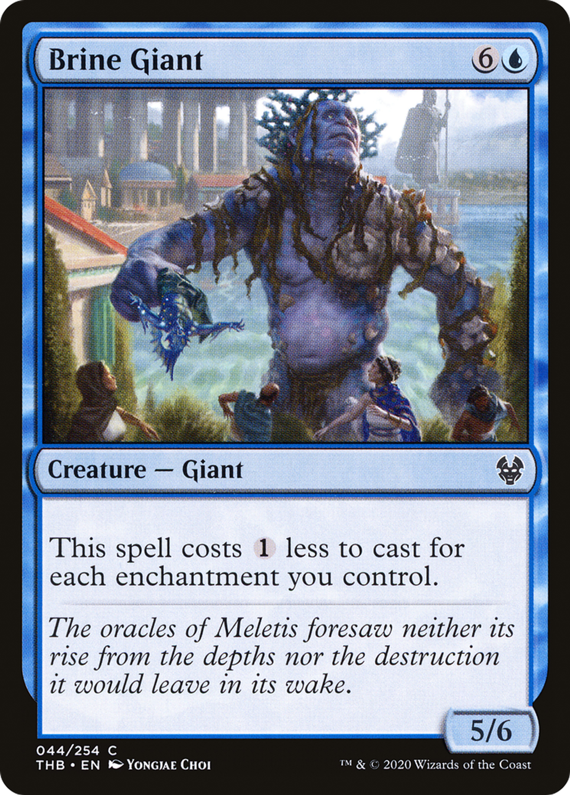 Brine Giant — Theros Beyond Death — Magic: The Gathering