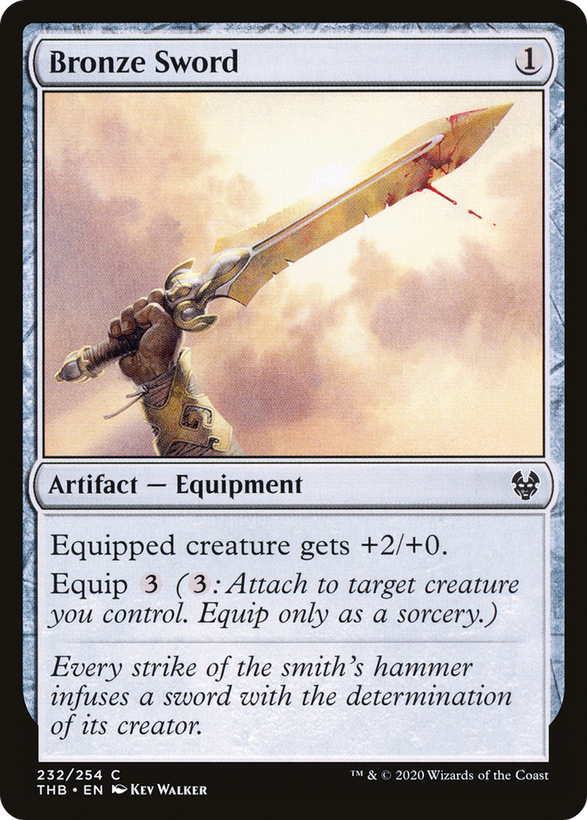 Épée de bronze — Theros Beyond Death — Magic: The Gathering