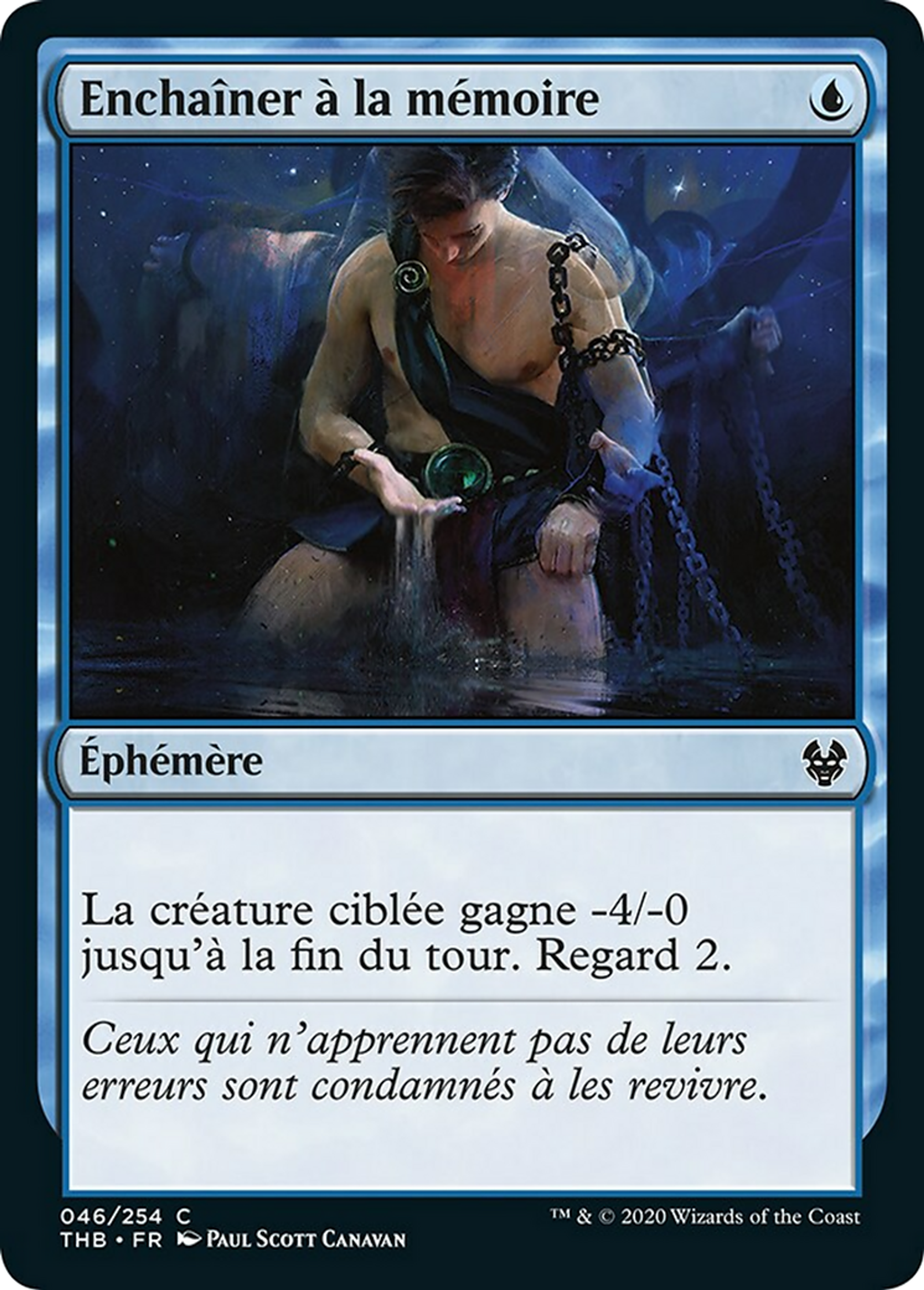 Enchaîner à la mémoire — Theros Beyond Death — Magic: The Gathering