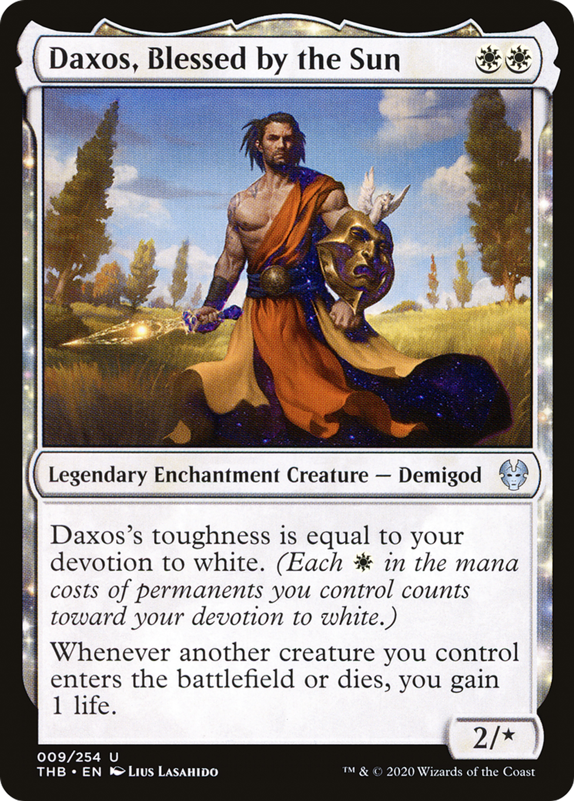 Daxos, béni par le soleil — Theros Beyond Death — Magic: The Gathering