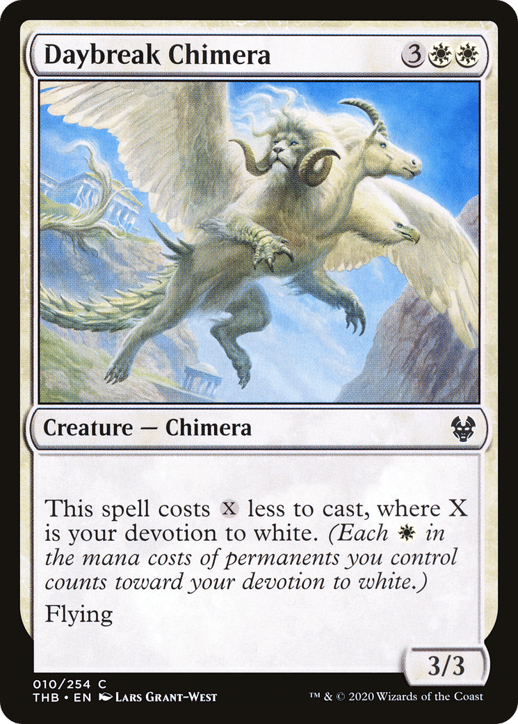 Daybreak Chimera — Theros Beyond Death — Magic: The Gathering