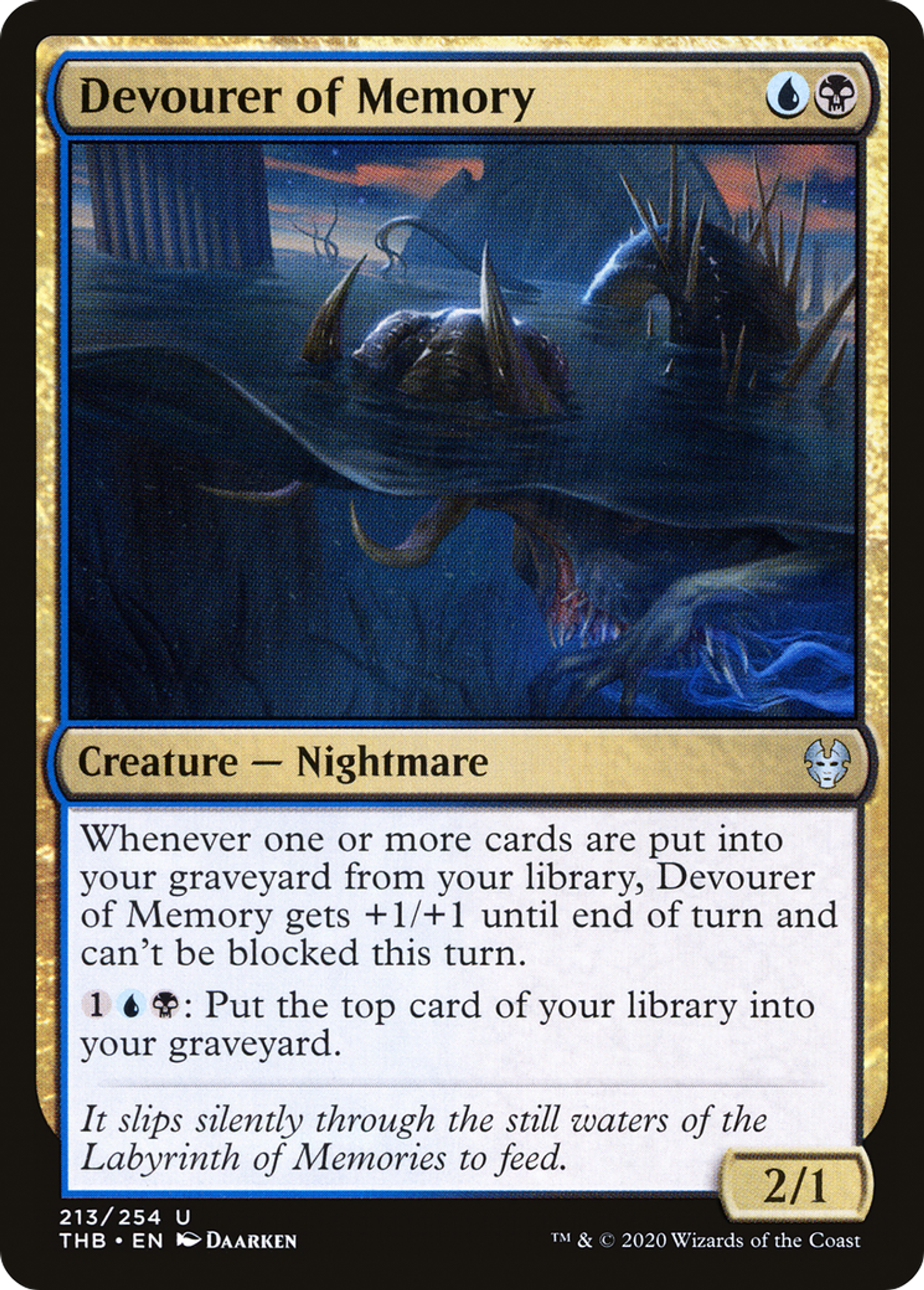 Dévoreur de mémoire — Theros Beyond Death — Magic: The Gathering