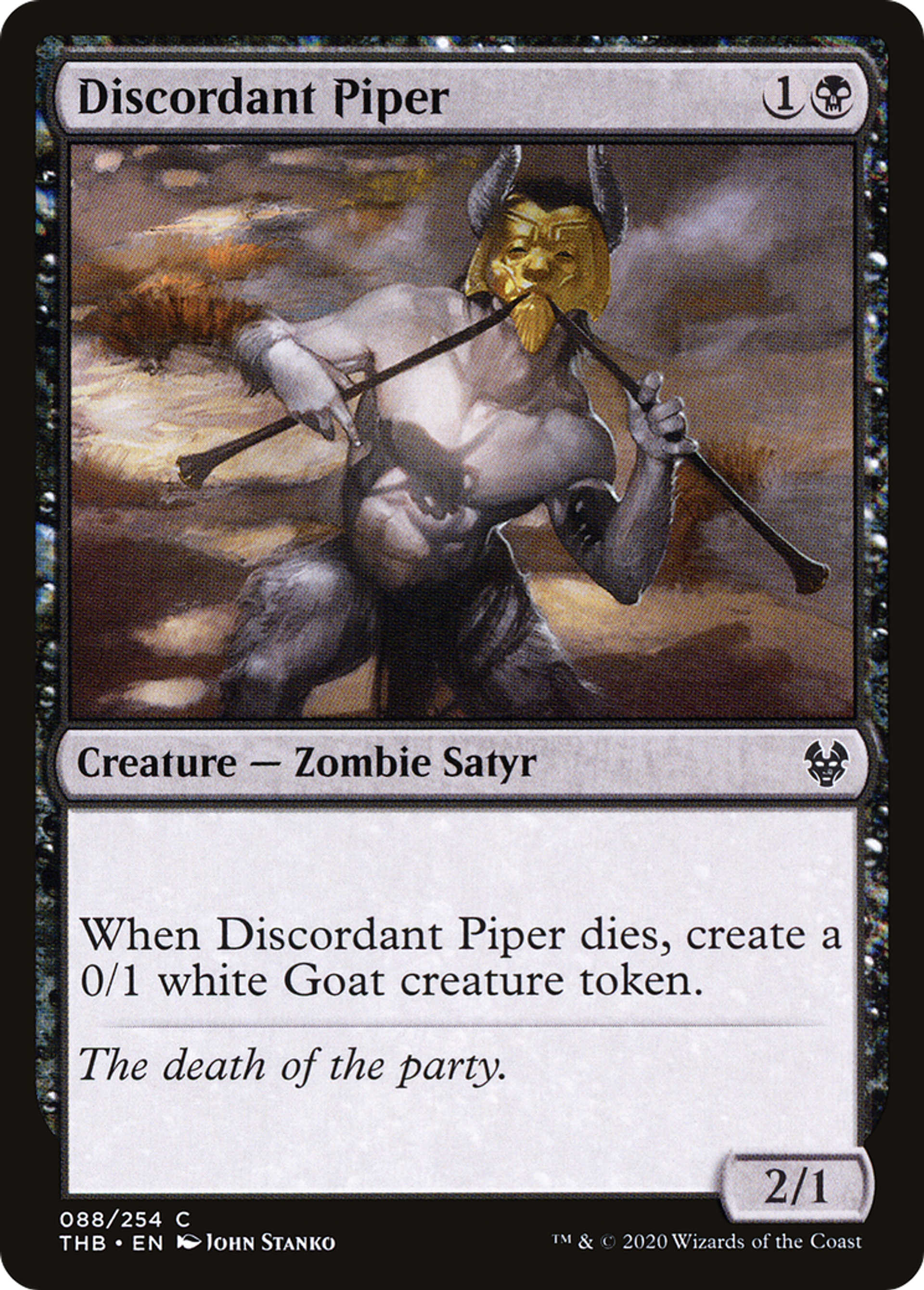 Discordant Piper — Theros Beyond Death — Magic: The Gathering