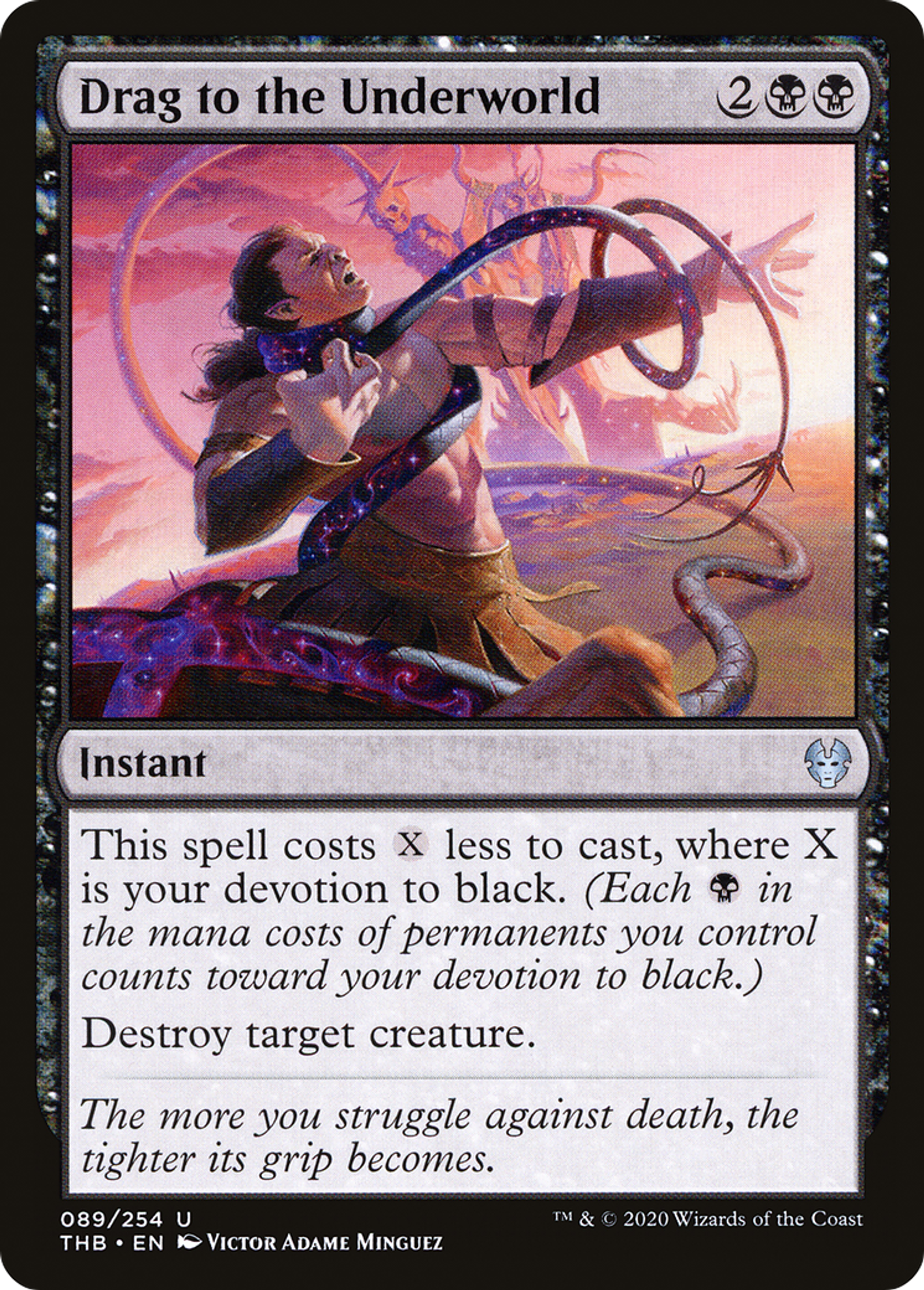 Drag to the Underworld — Theros Beyond Death — Magic: The Gathering