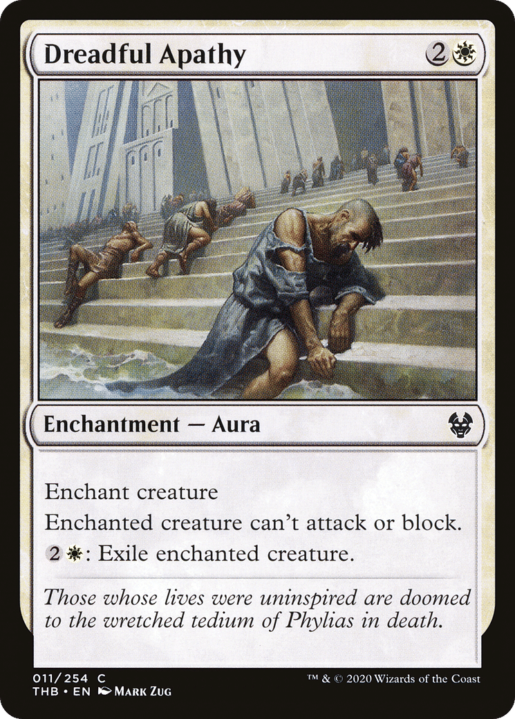 Dreadful Apathy — Theros Beyond Death — Magic: The Gathering