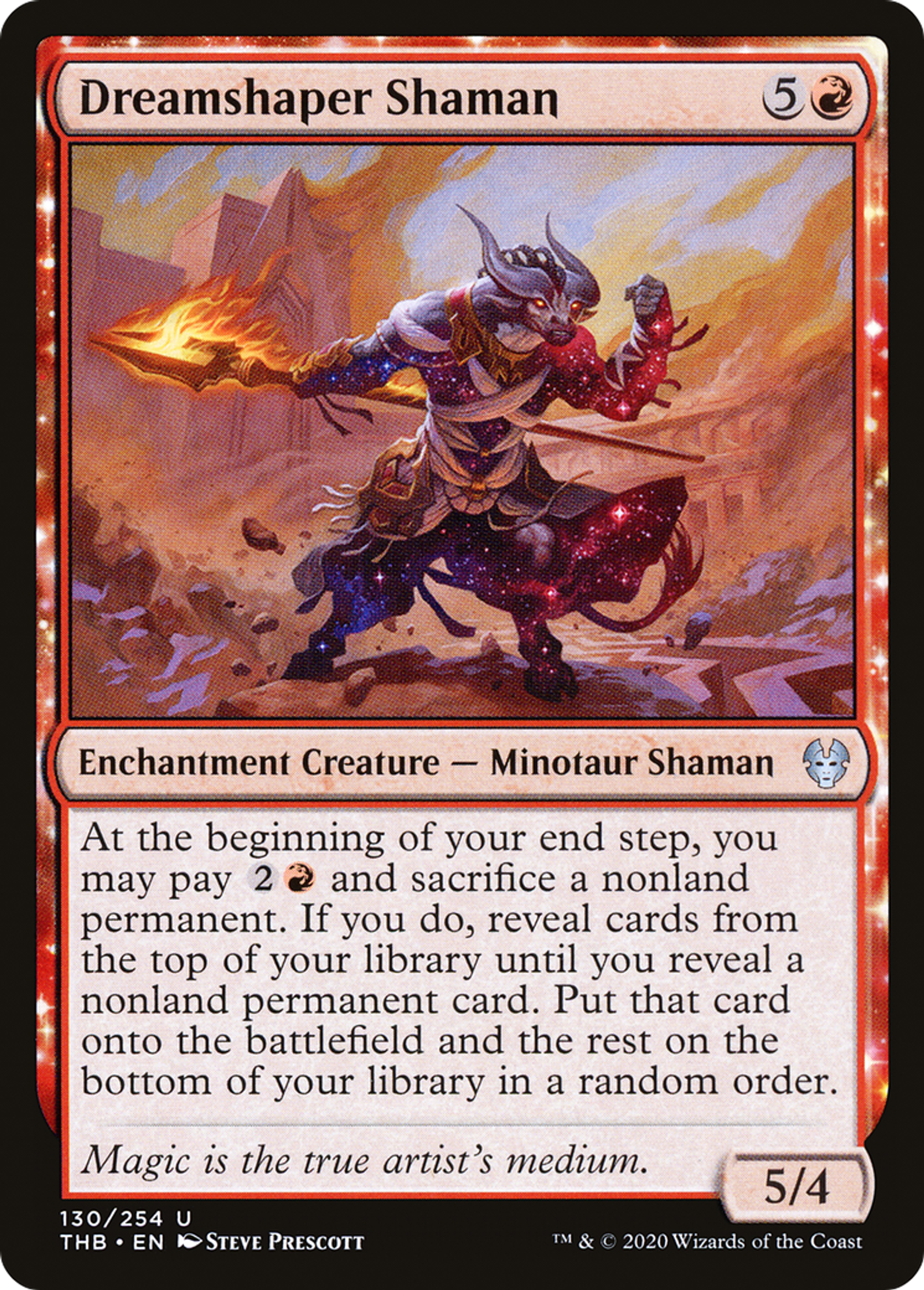 Dreamshaper Shaman — Theros Beyond Death — Magic: The Gathering