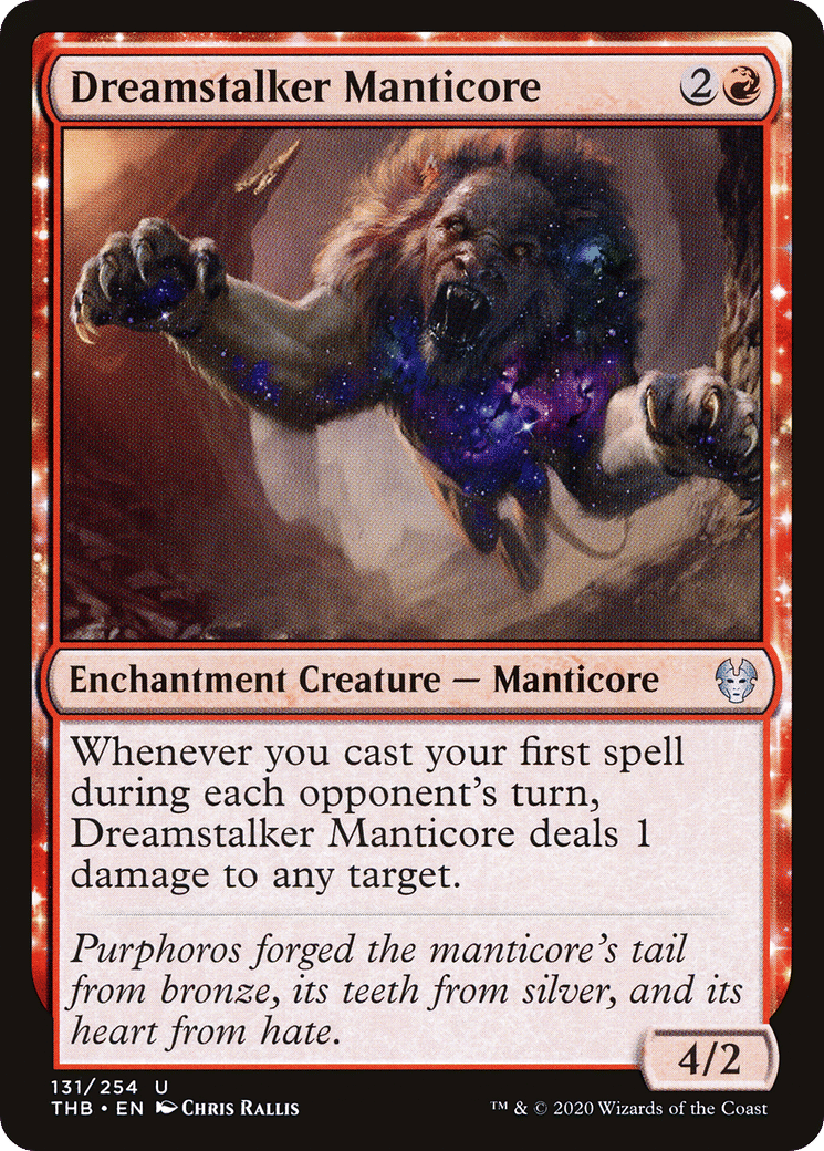 Dreamstalker Manticore — Theros Beyond Death — Magic: The Gathering