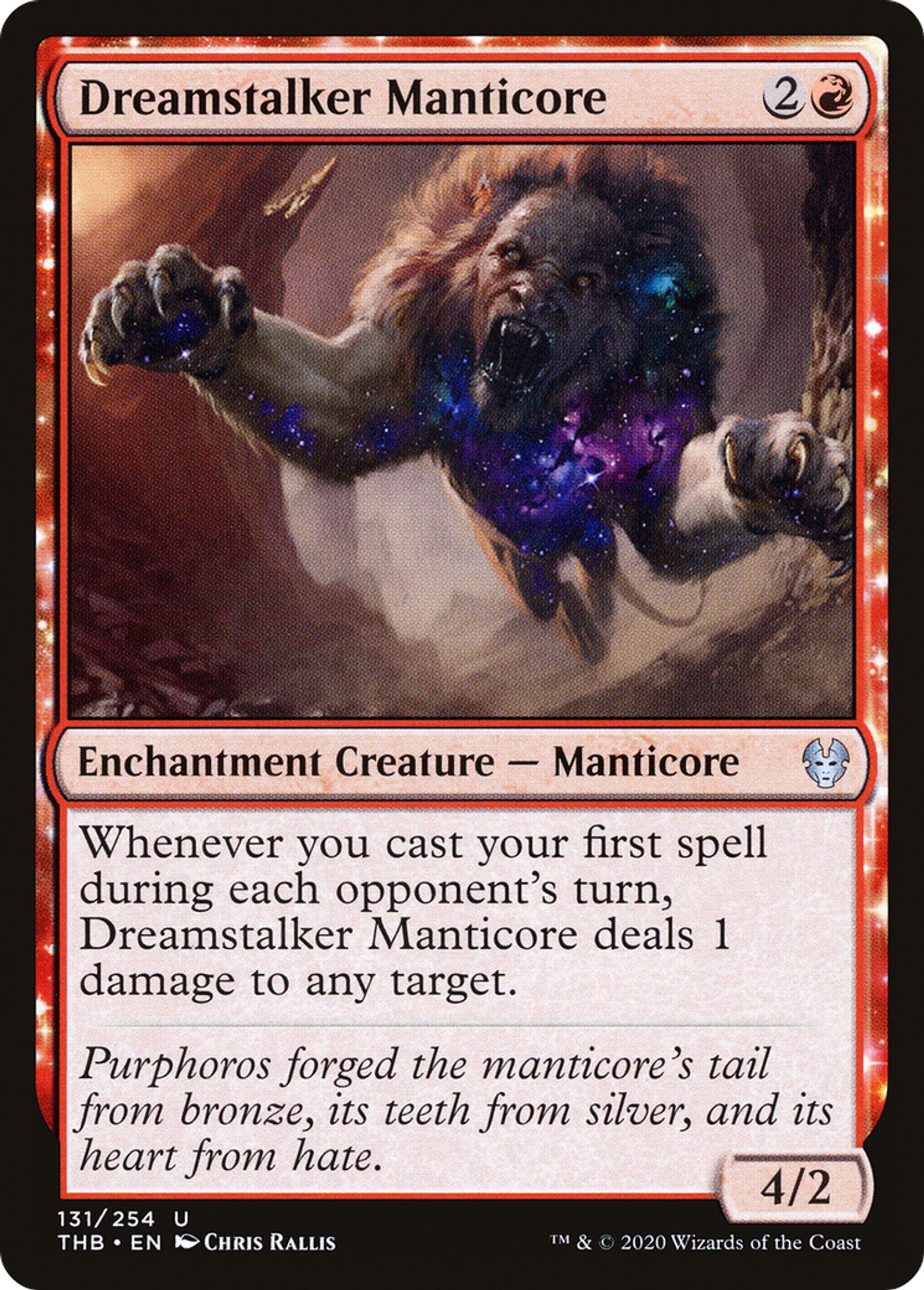 Dreamstalker Manticore — Theros Beyond Death — Magic: The Gathering