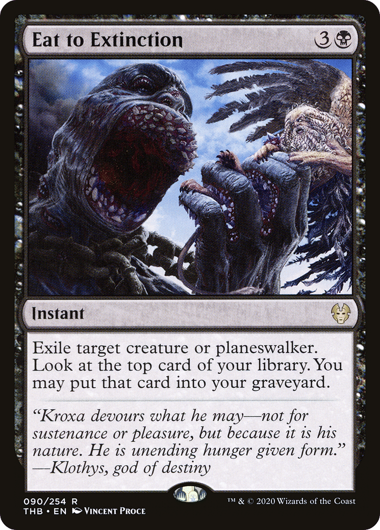 Eat to Extinction — Theros Beyond Death — Magic: The Gathering