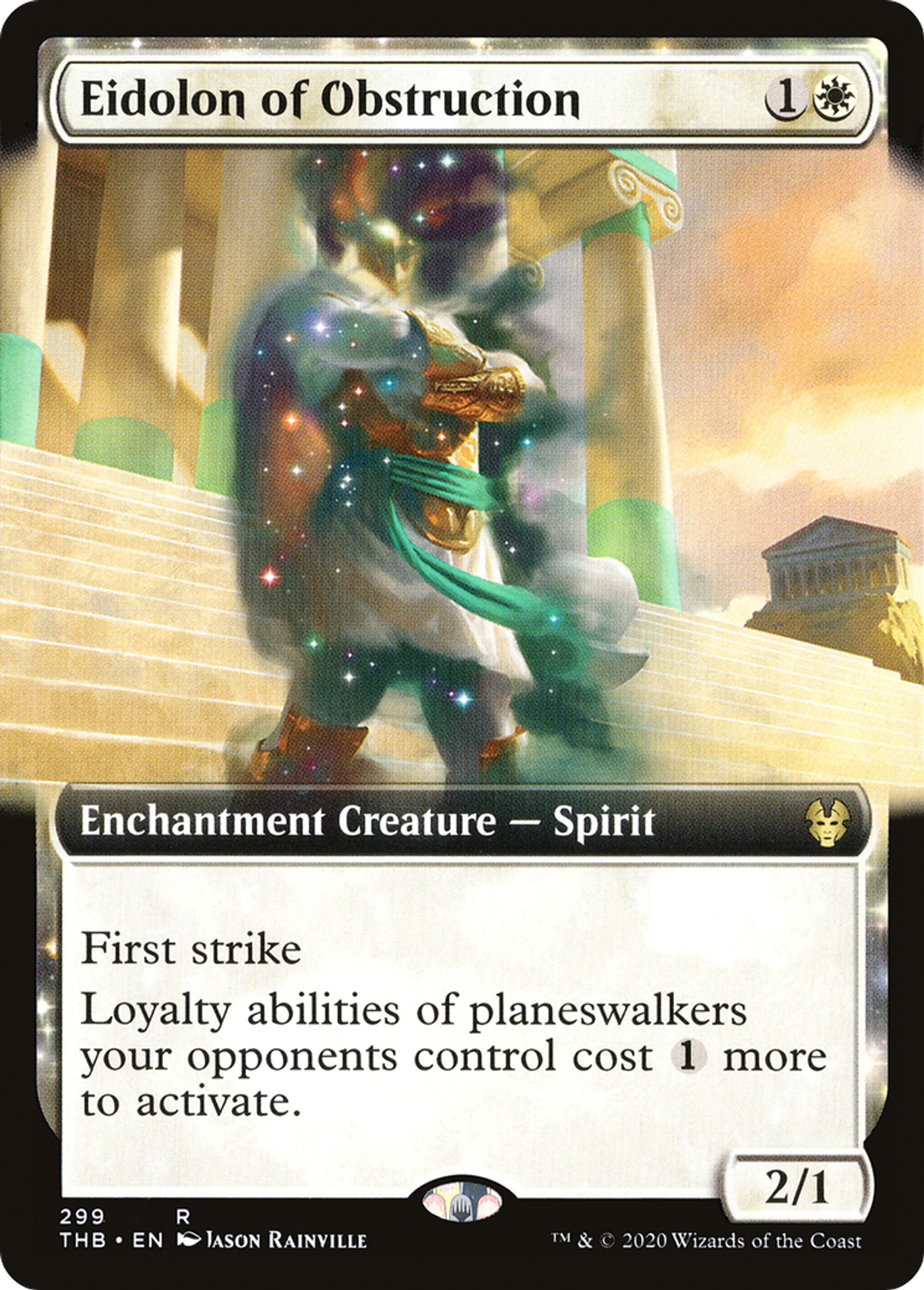 Eidolon of Obstruction — Theros Beyond Death — Magic: The Gathering