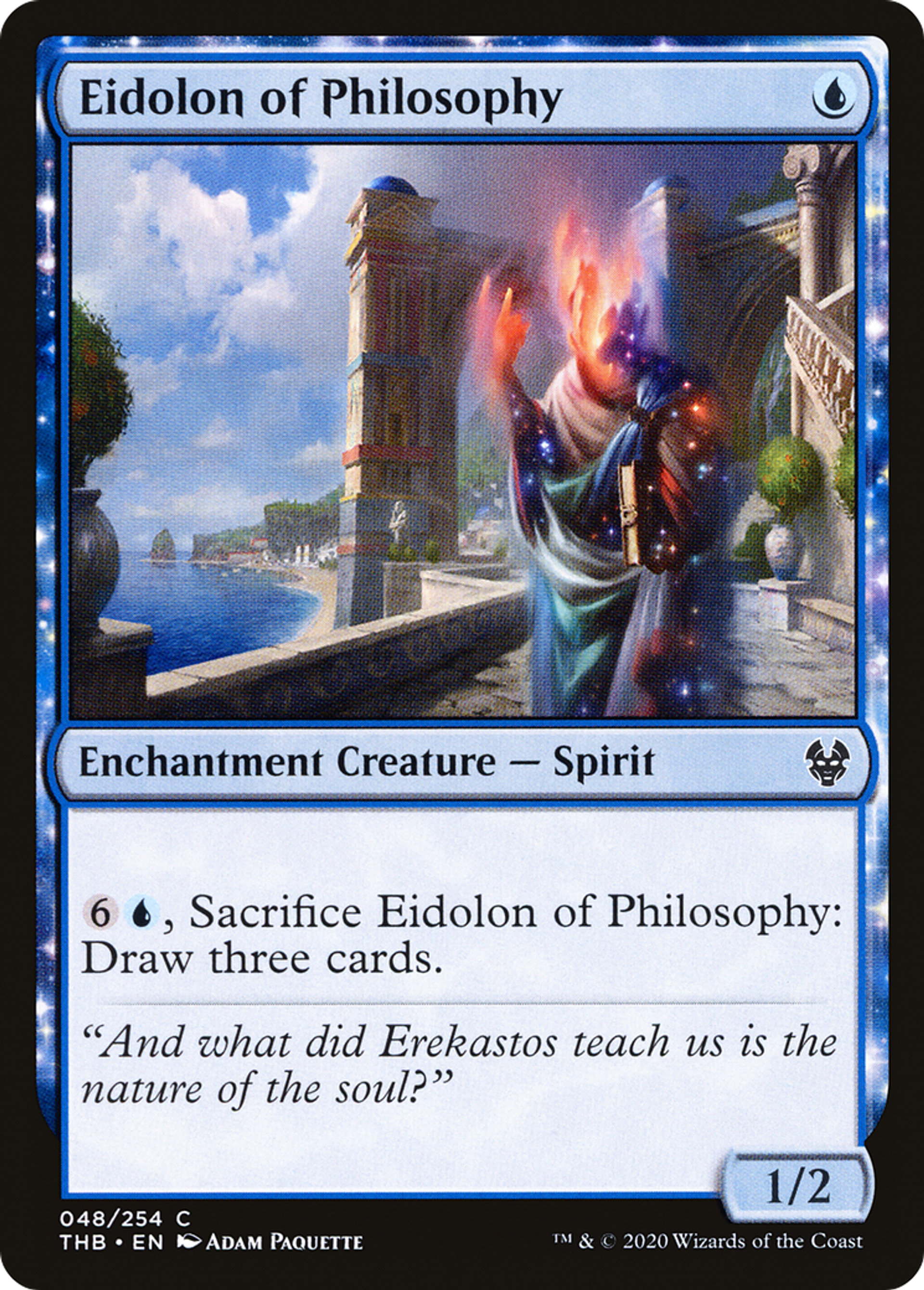 Eidolon of Philosophy — Theros Beyond Death — Magic: The Gathering