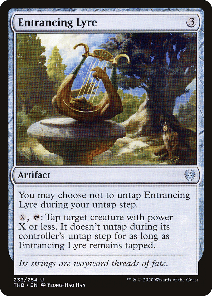 Entrancing Lyre — Theros Beyond Death — Magic: The Gathering