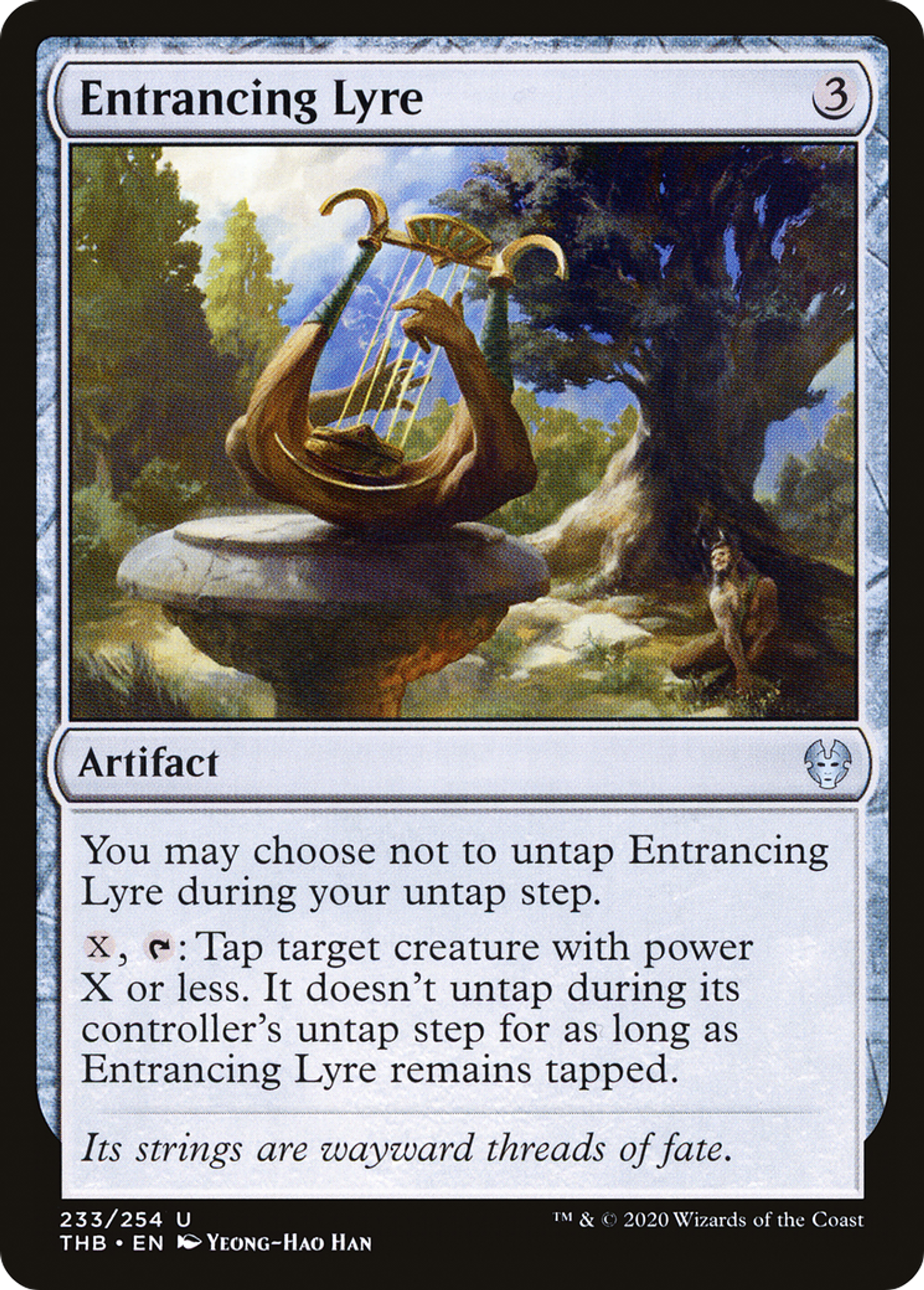 Lyre enchanteresse — Theros Beyond Death — Magic: The Gathering
