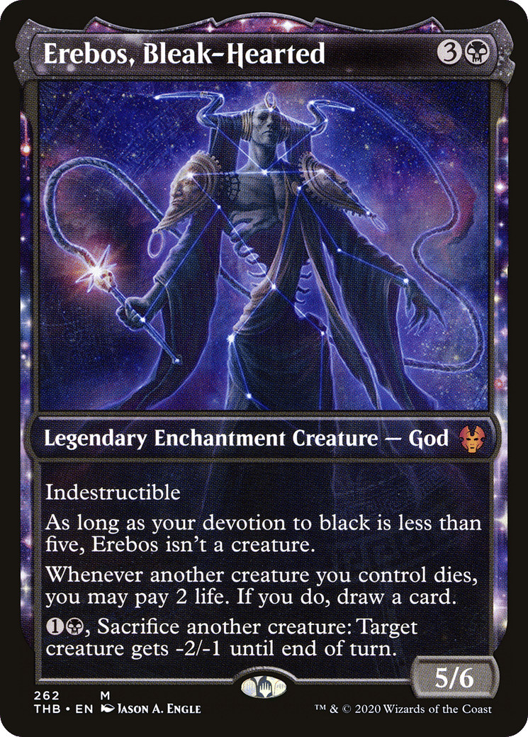 Erebos, Bleak-Hearted — Theros Beyond Death — Magic: The Gathering