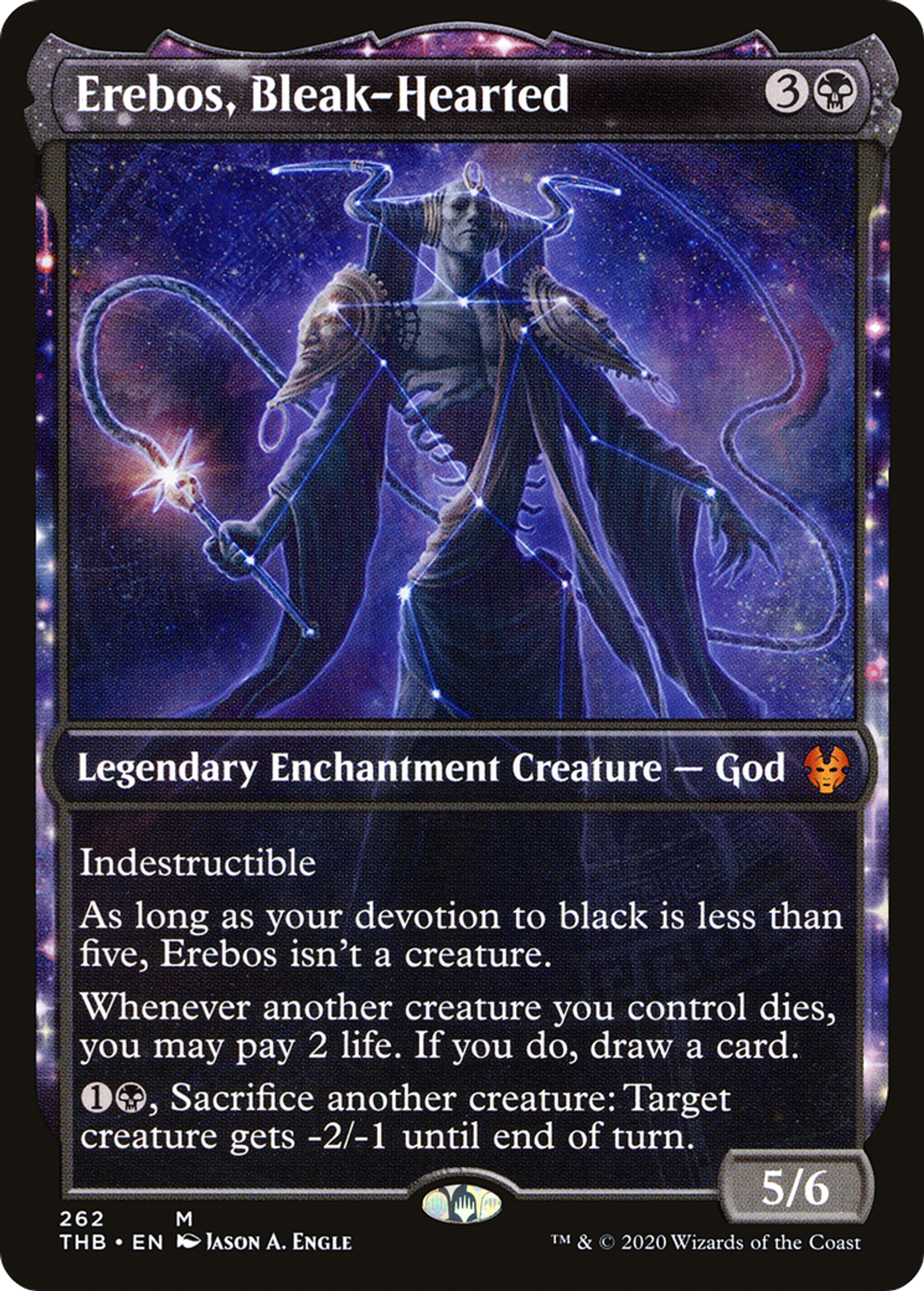 Érébos, Cœur lugubre — Theros Beyond Death — Magic: The Gathering