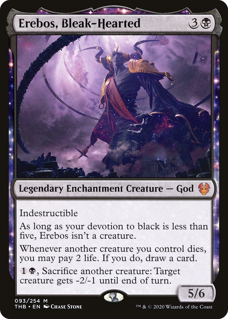 Erebos, Bleak-Hearted — Theros Beyond Death — Magic: The Gathering