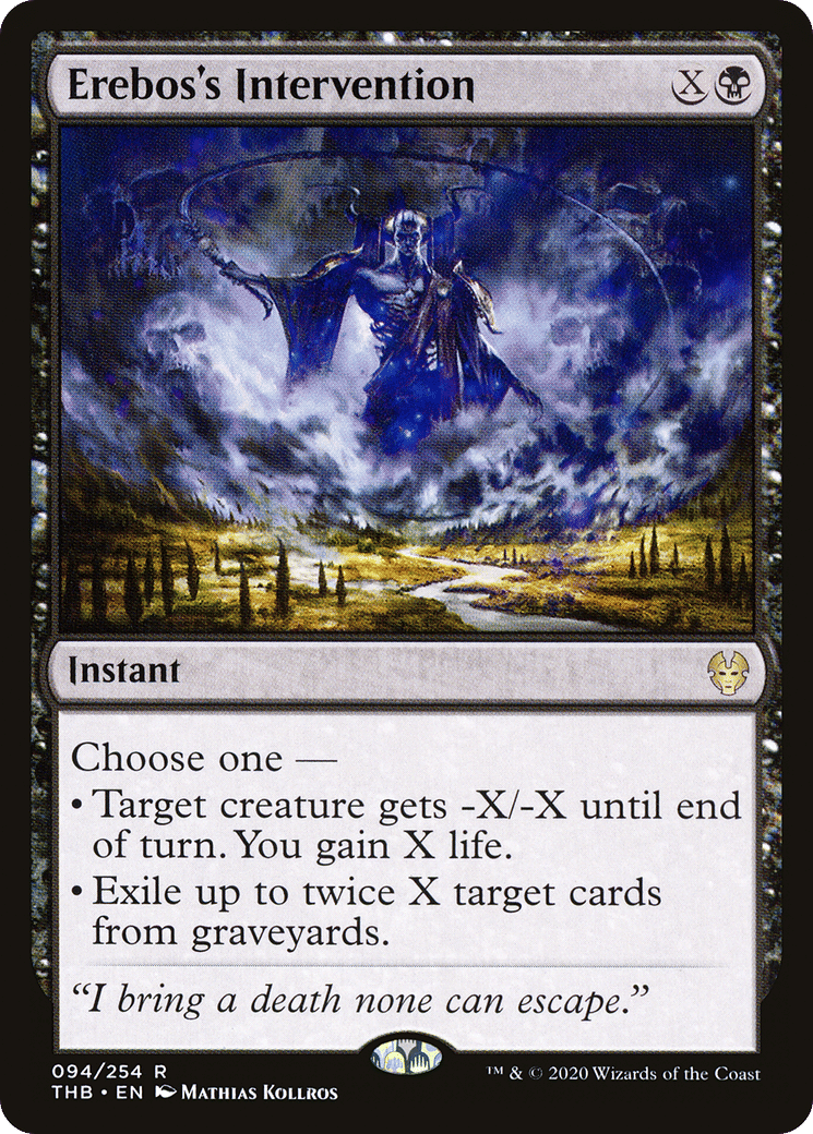 Erebos's Intervention — Theros Beyond Death — Magic: The Gathering