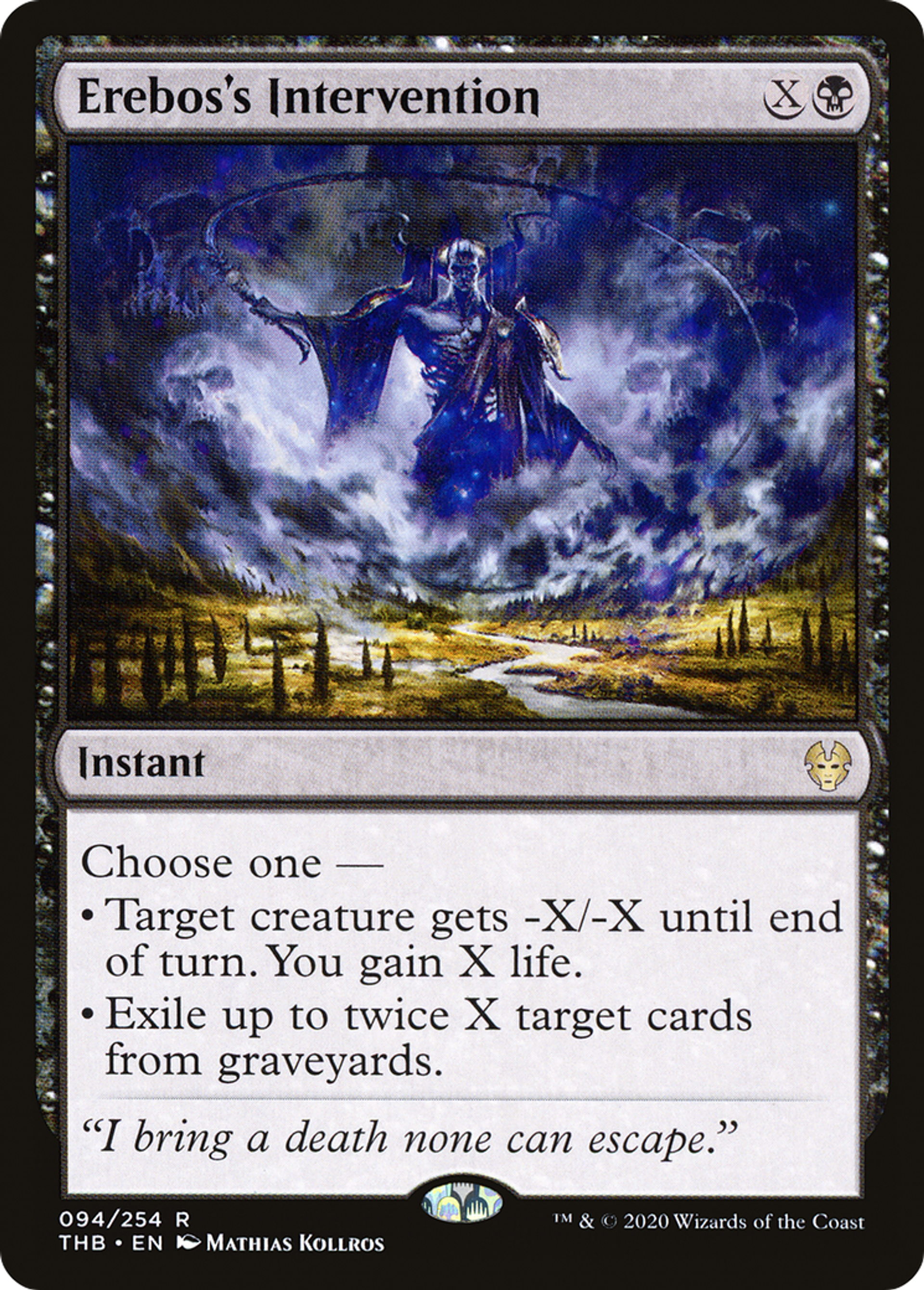 Erebos's Intervention — Theros Beyond Death — Magic: The Gathering